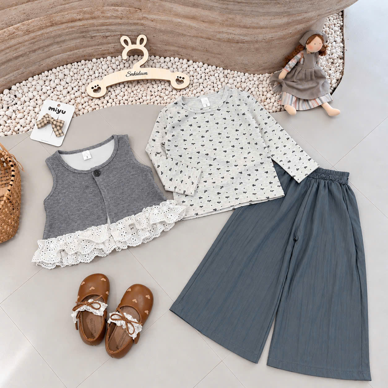 B607 - SET 3CT HOA GHI