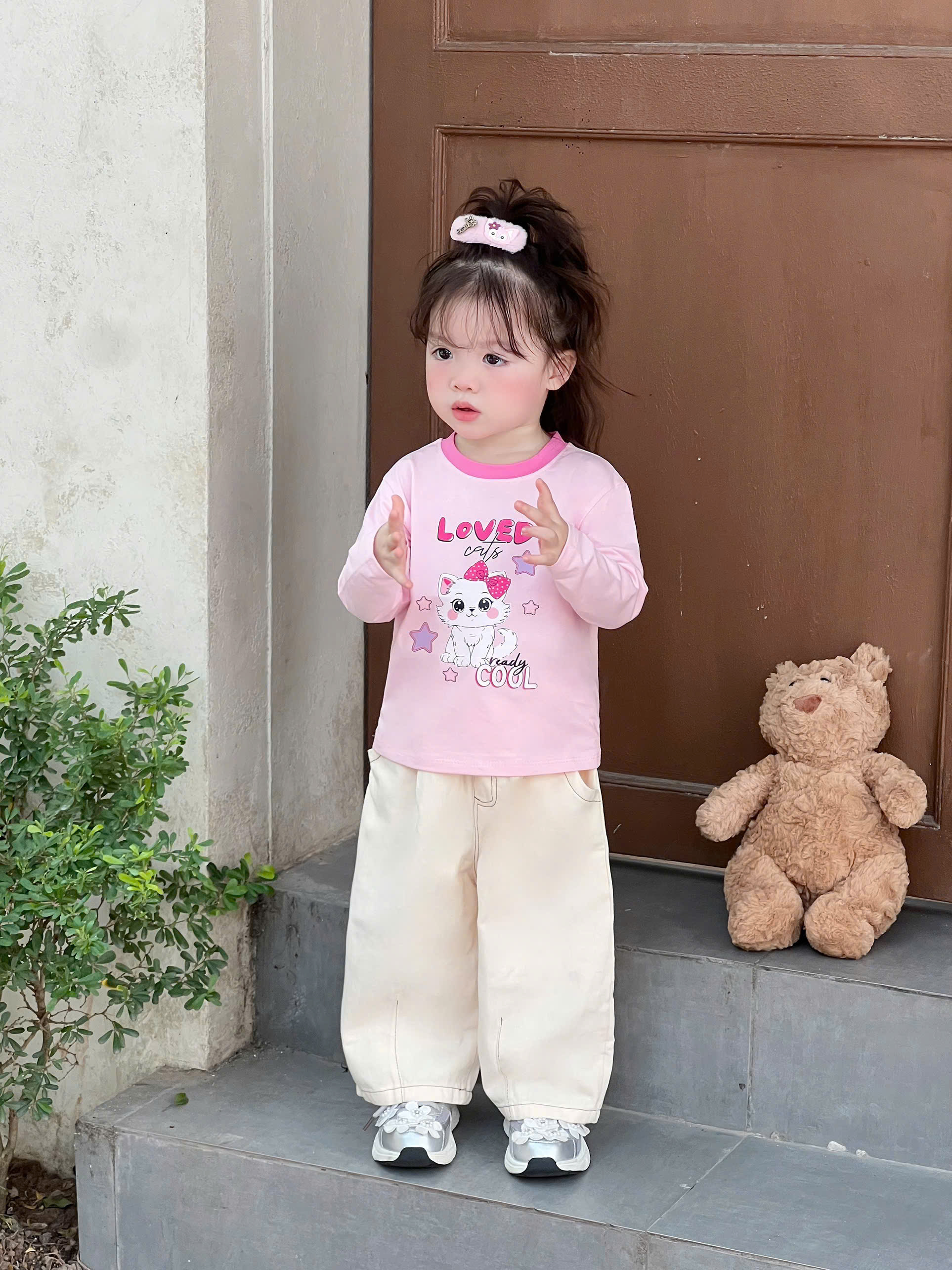 B616- SET 3 ÁO IN HÌNH CUTE