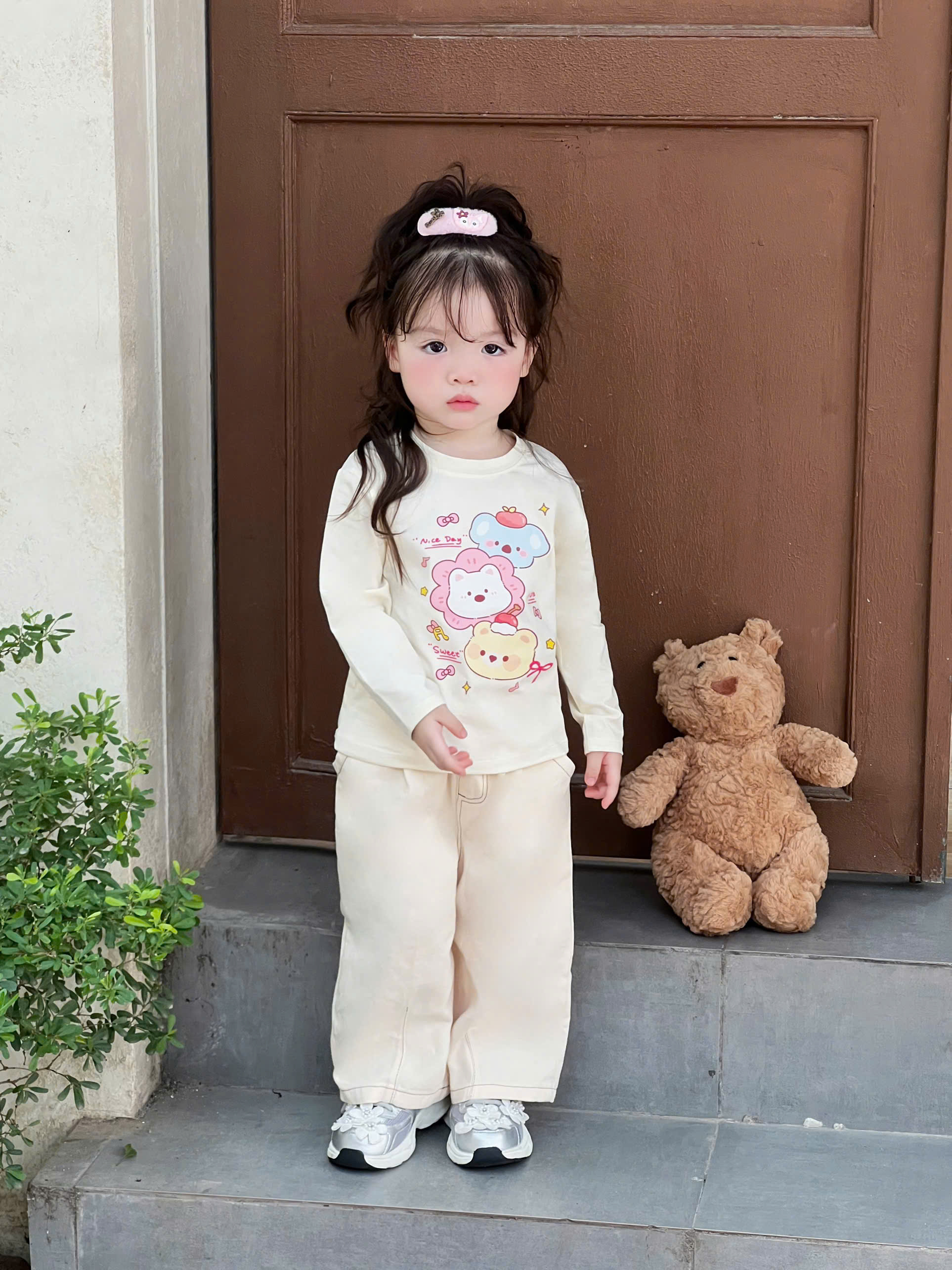 B616- SET 3 ÁO IN HÌNH CUTE