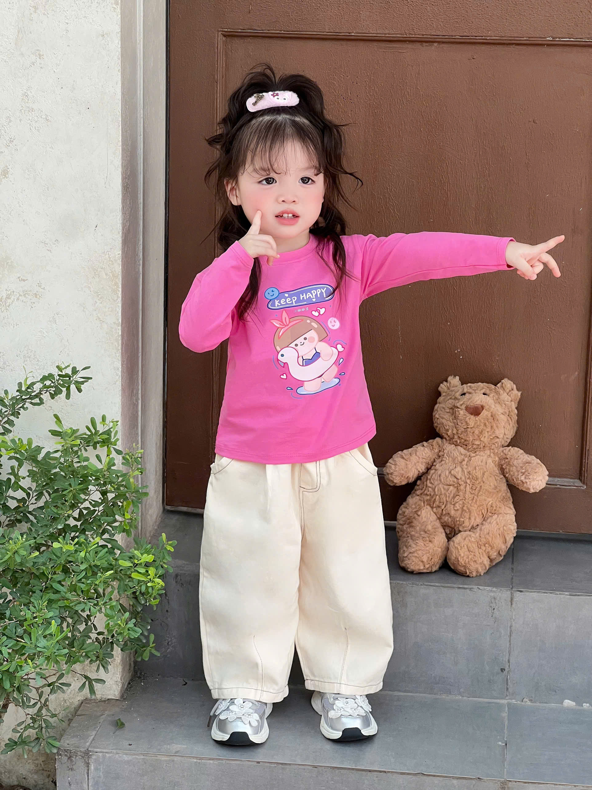 B616- SET 3 ÁO IN HÌNH CUTE