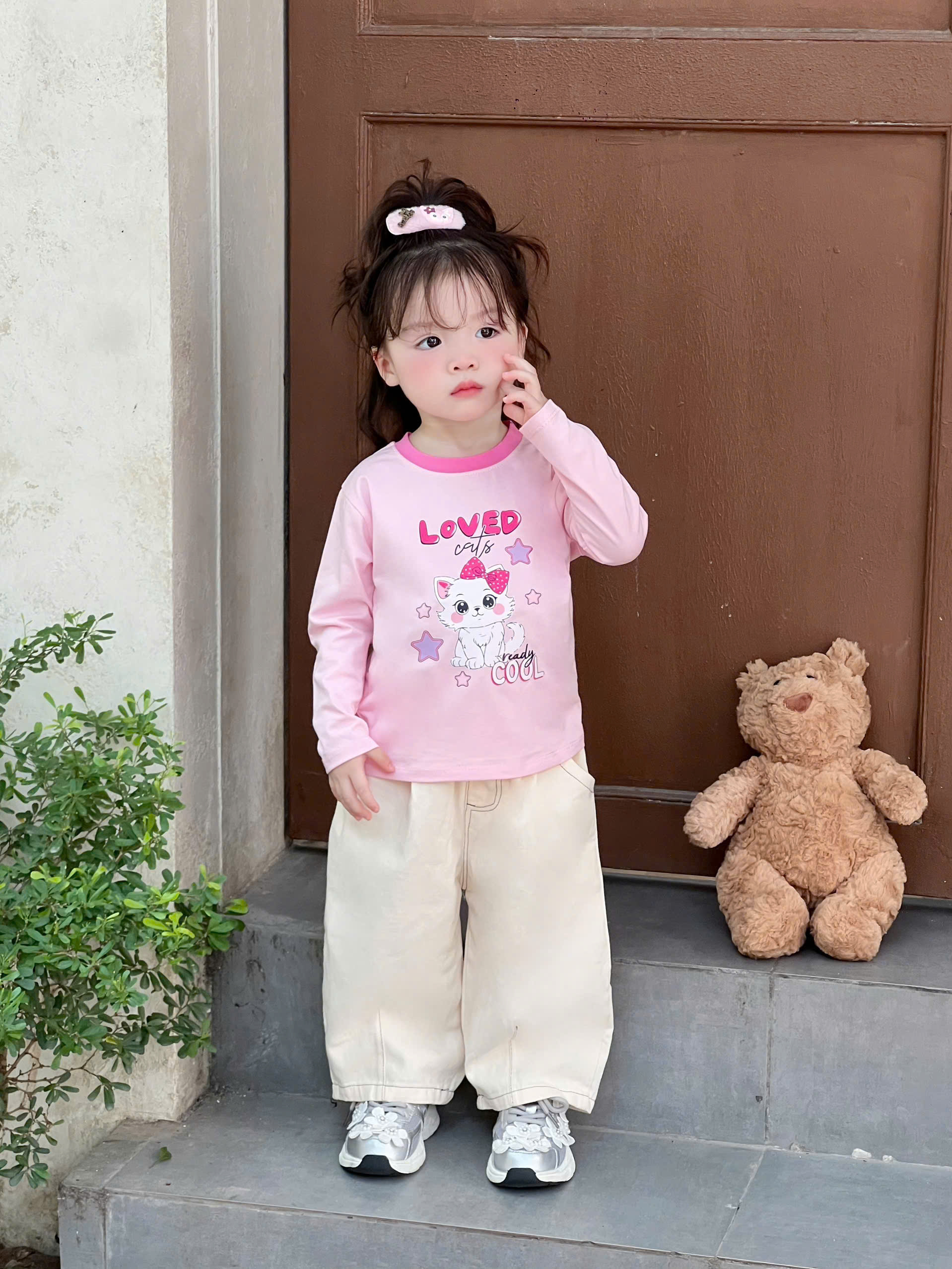 B616- SET 3 ÁO IN HÌNH CUTE