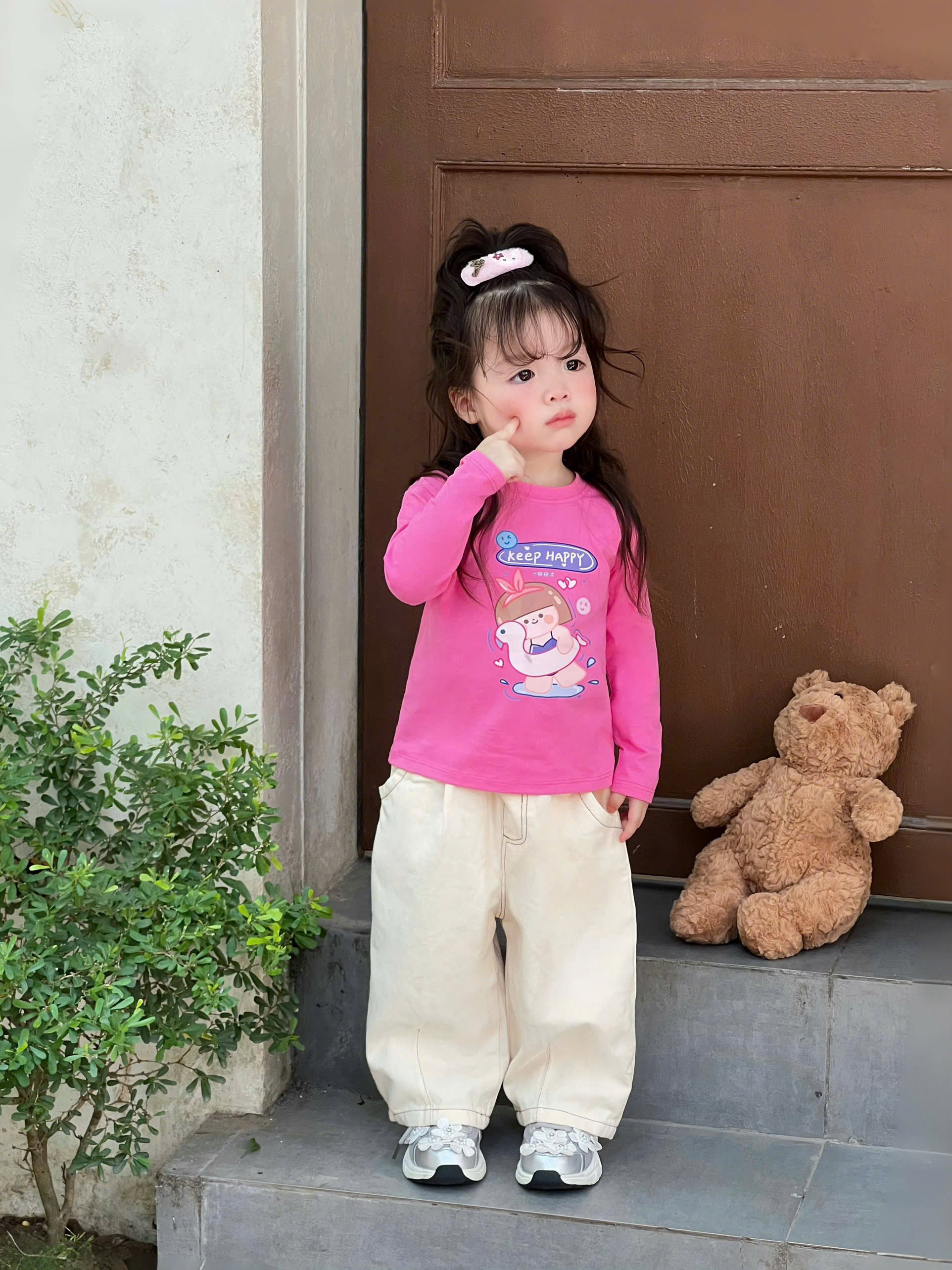 B616- SET 3 ÁO IN HÌNH CUTE