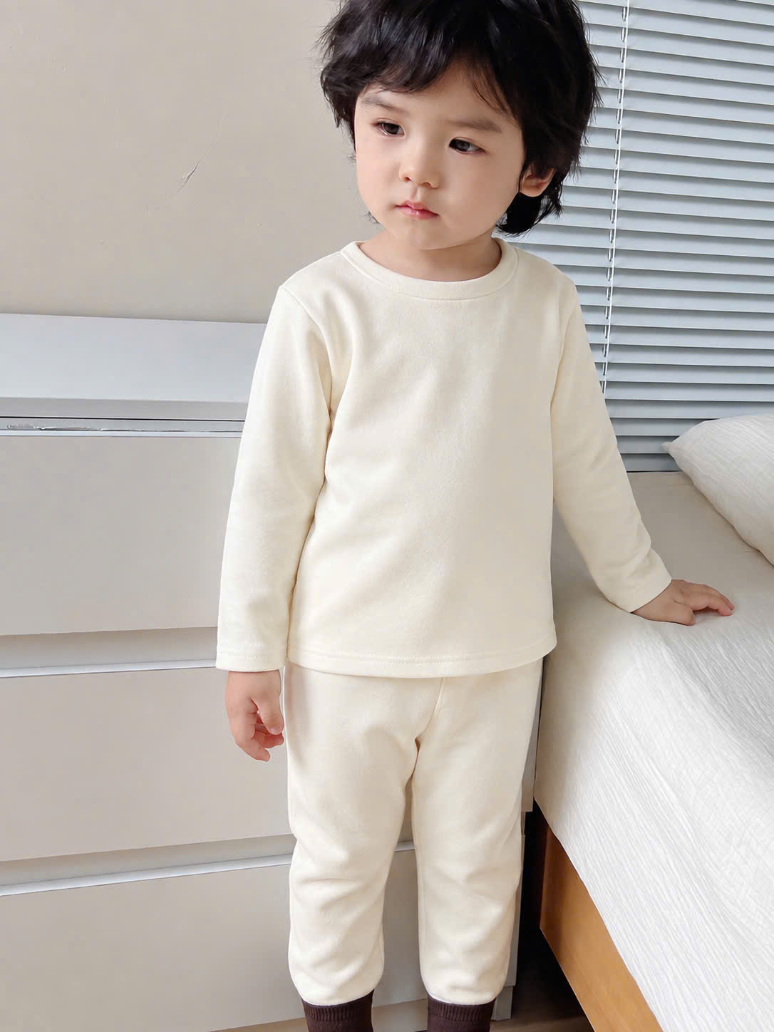 B636 - SET 2 BỘ ZIP LÔNG TRƠN
