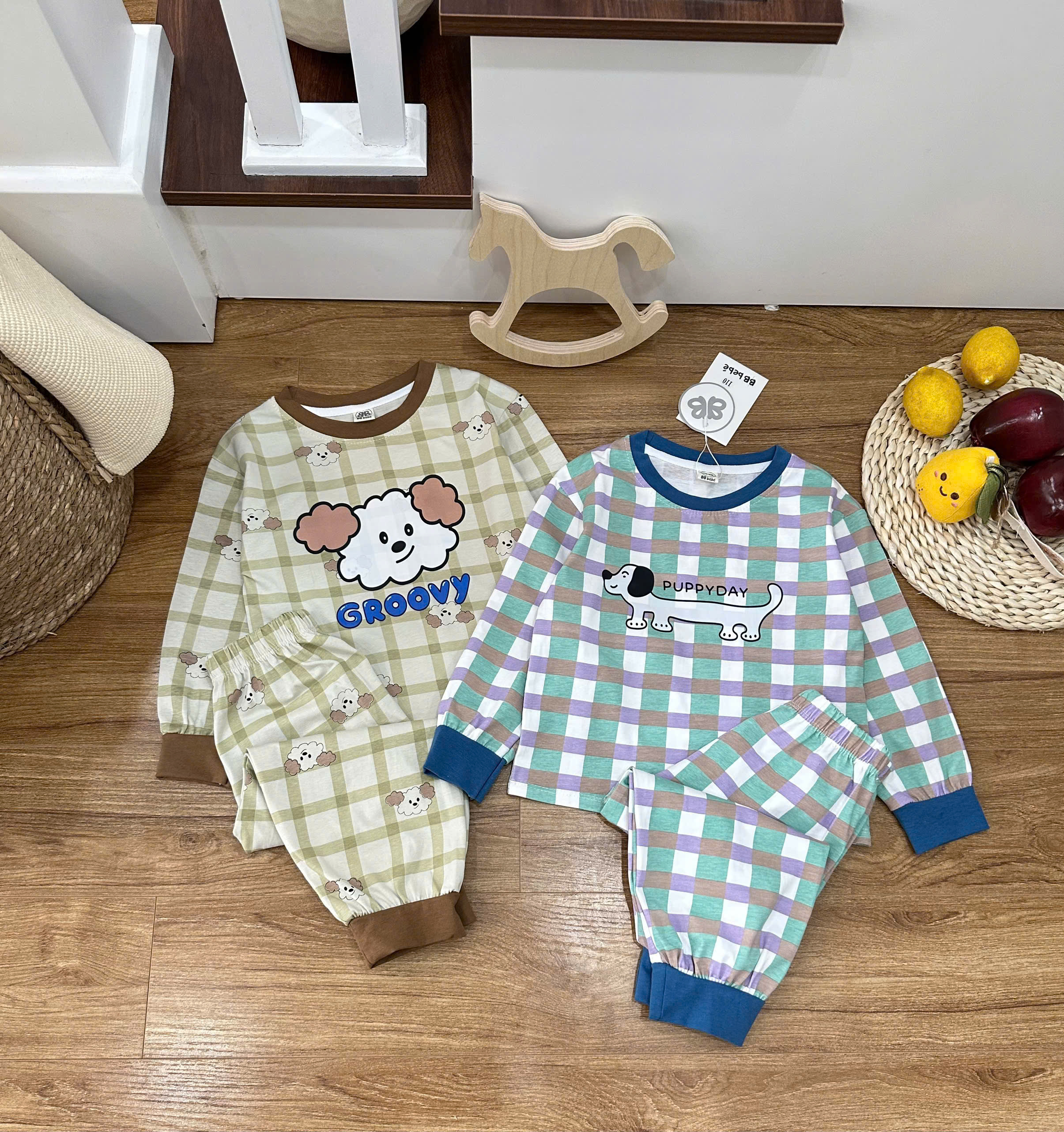 B659 - SET 2 BỘ KẺ VUÔNG PUPPY