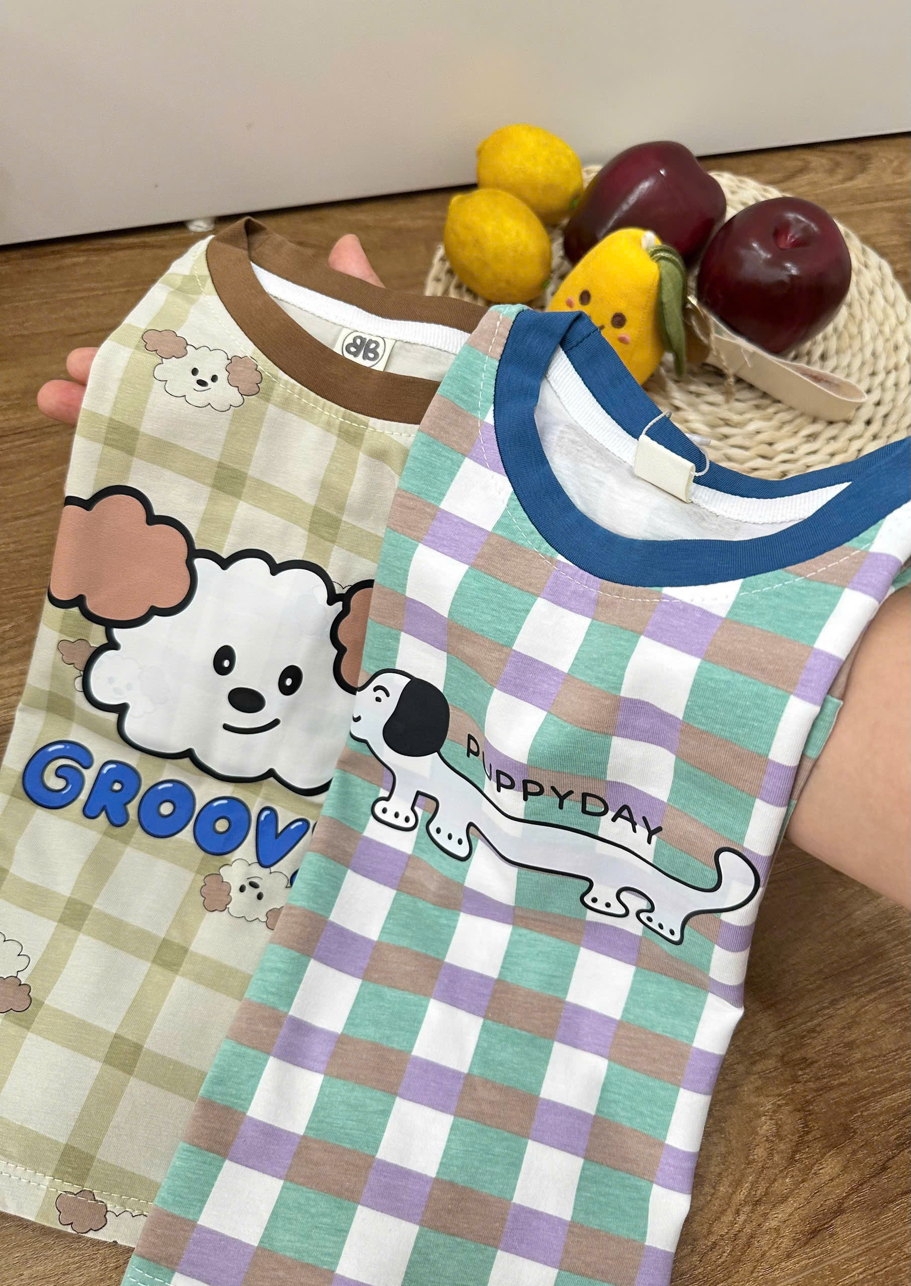 B659 - SET 2 BỘ KẺ VUÔNG PUPPY