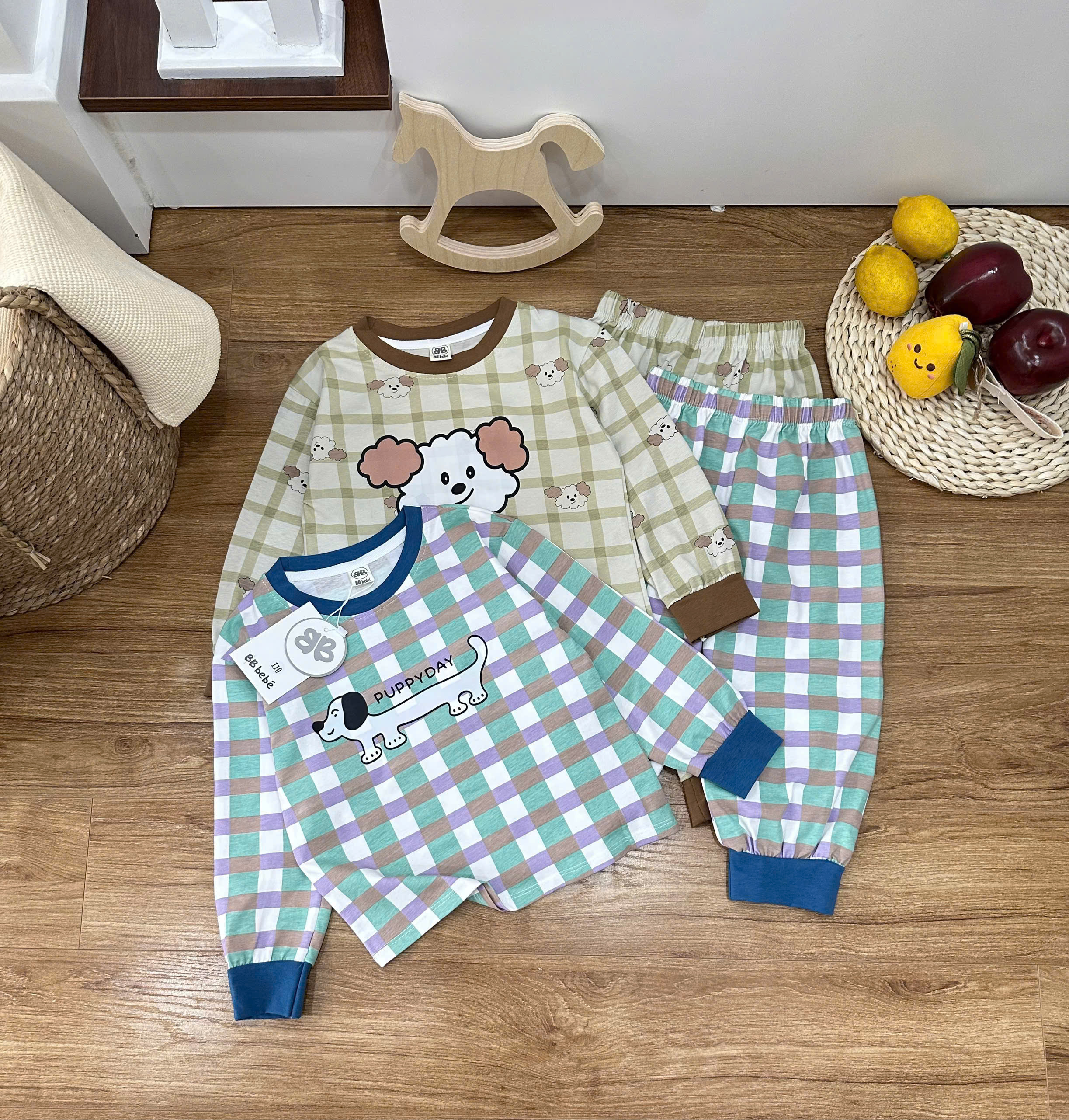 B659 - SET 2 BỘ KẺ VUÔNG PUPPY