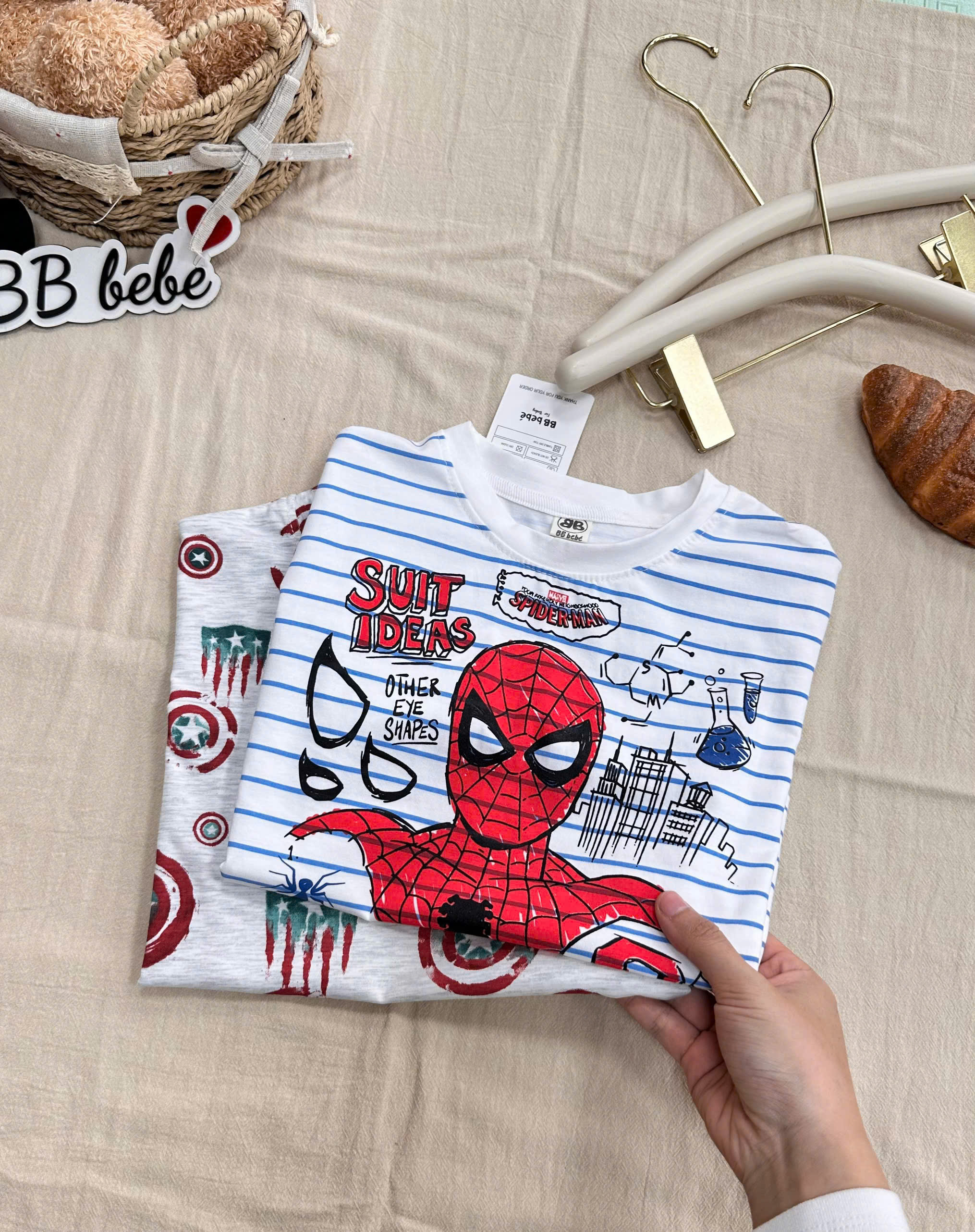 XẢ B843 - SET 2 BỘ ĐÙI NHỆN SUIT