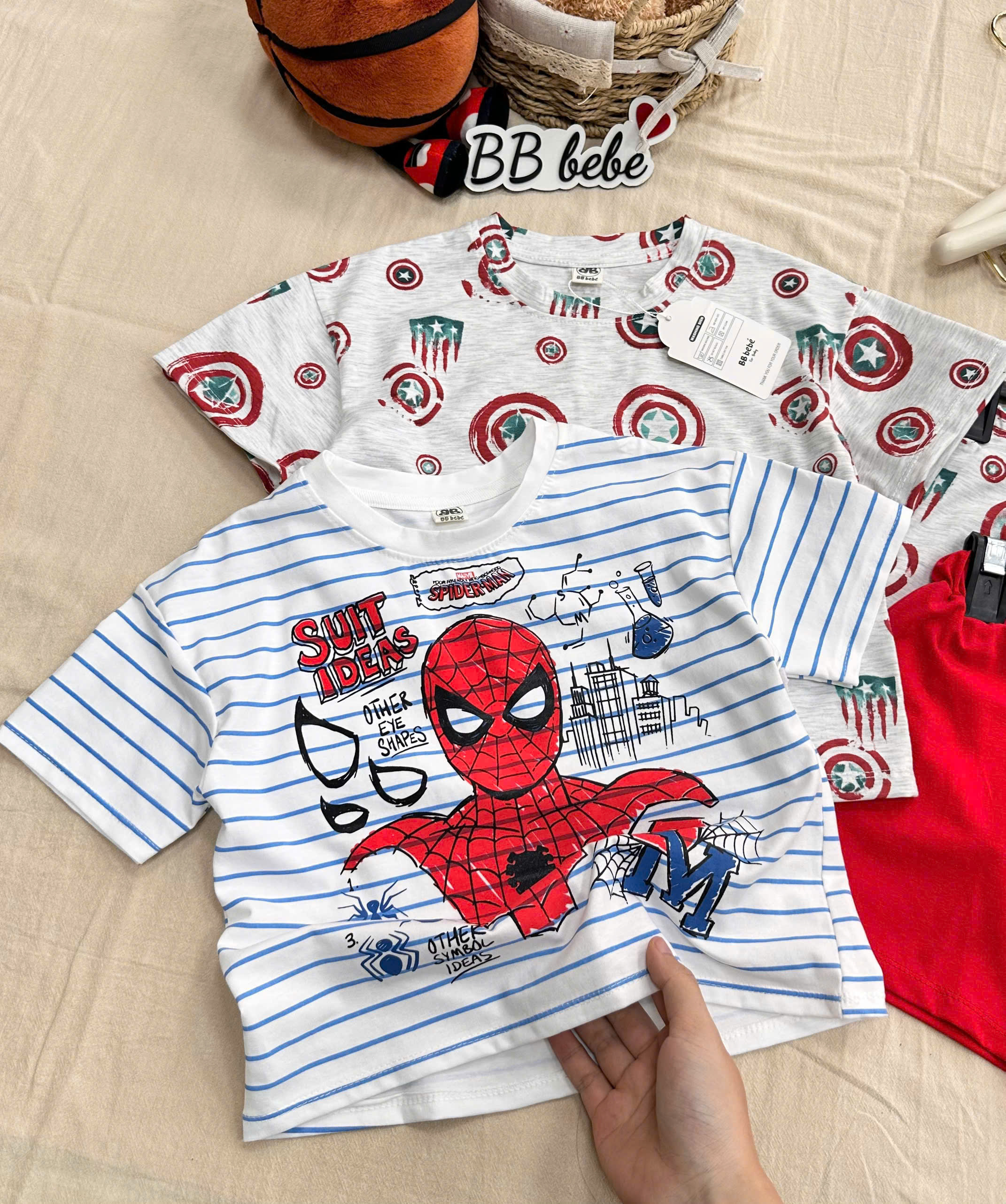 XẢ B843 - SET 2 BỘ ĐÙI NHỆN SUIT