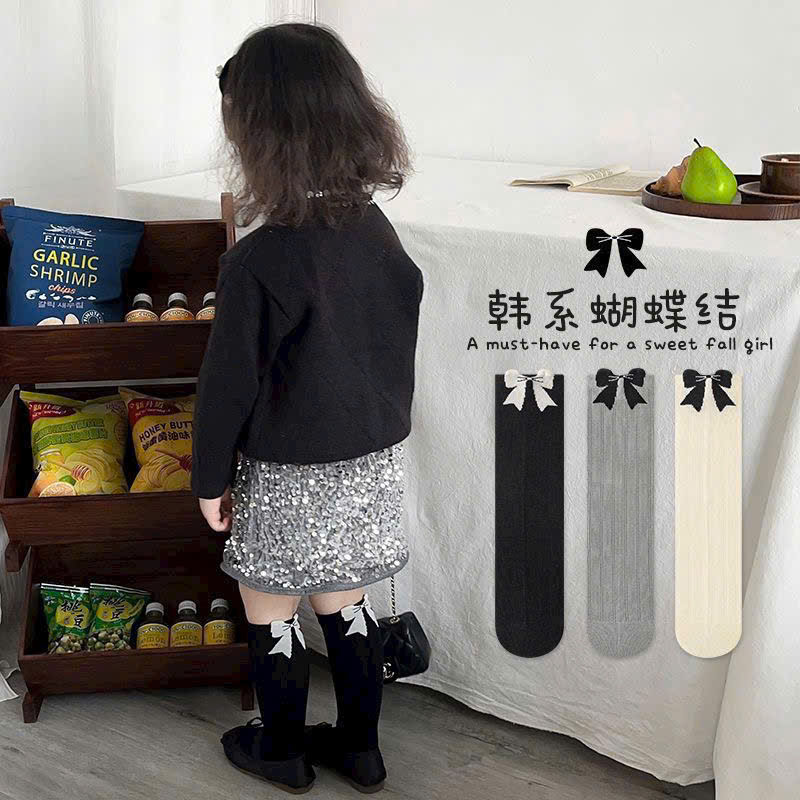 B921 - SET 10 ĐÔI TẤT NƠ DÁNG DÀI