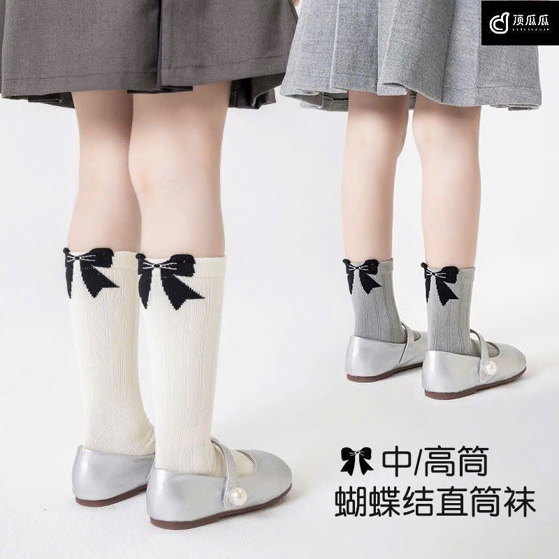 B921 - SET 10 ĐÔI TẤT NƠ DÁNG DÀI