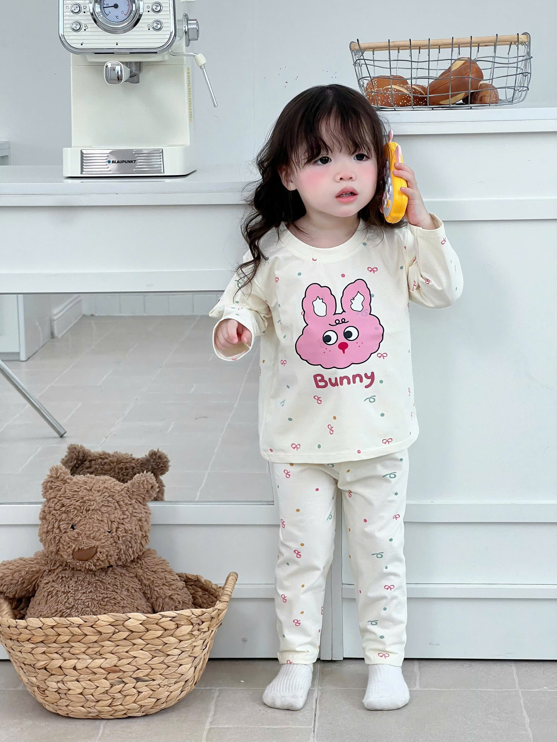 B968 - SET 2 BỘ BUNNY BEAR
