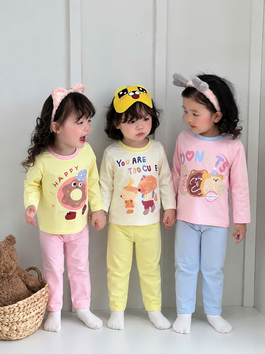 C159 - SET 3 BỘ BÁNH GẤU HAPPY