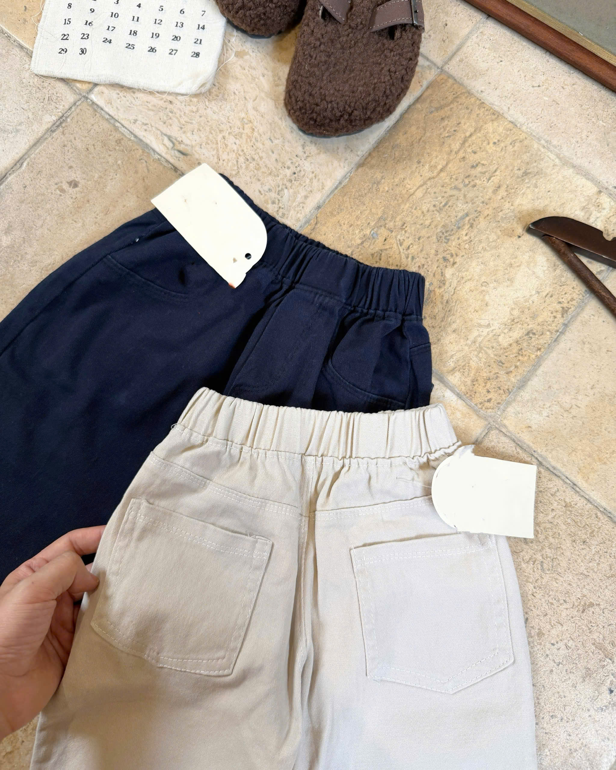 GOM C406 - SET 2 QUẦN KAKI NAVI BE