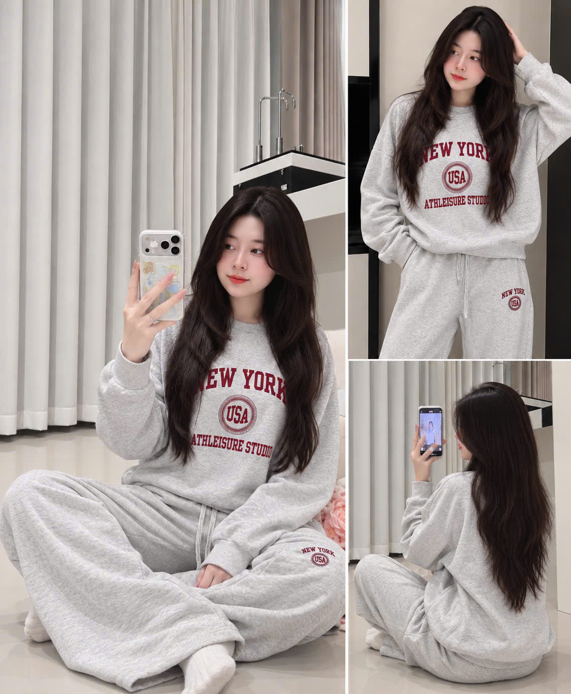 C53 - BỘ NỈ GHI NEW