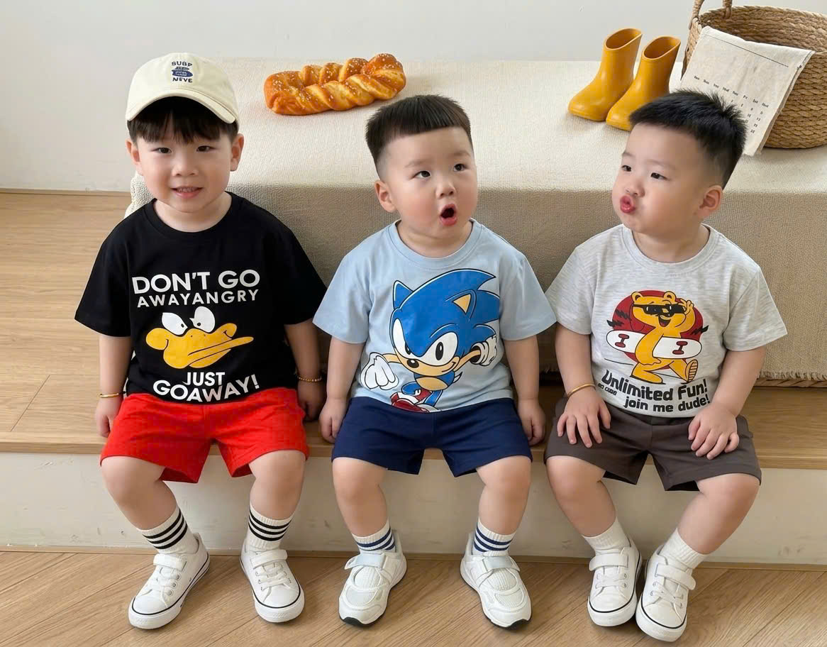 GOM A131 - SET 3 BỘ CỘC HOẠT HÌNH
