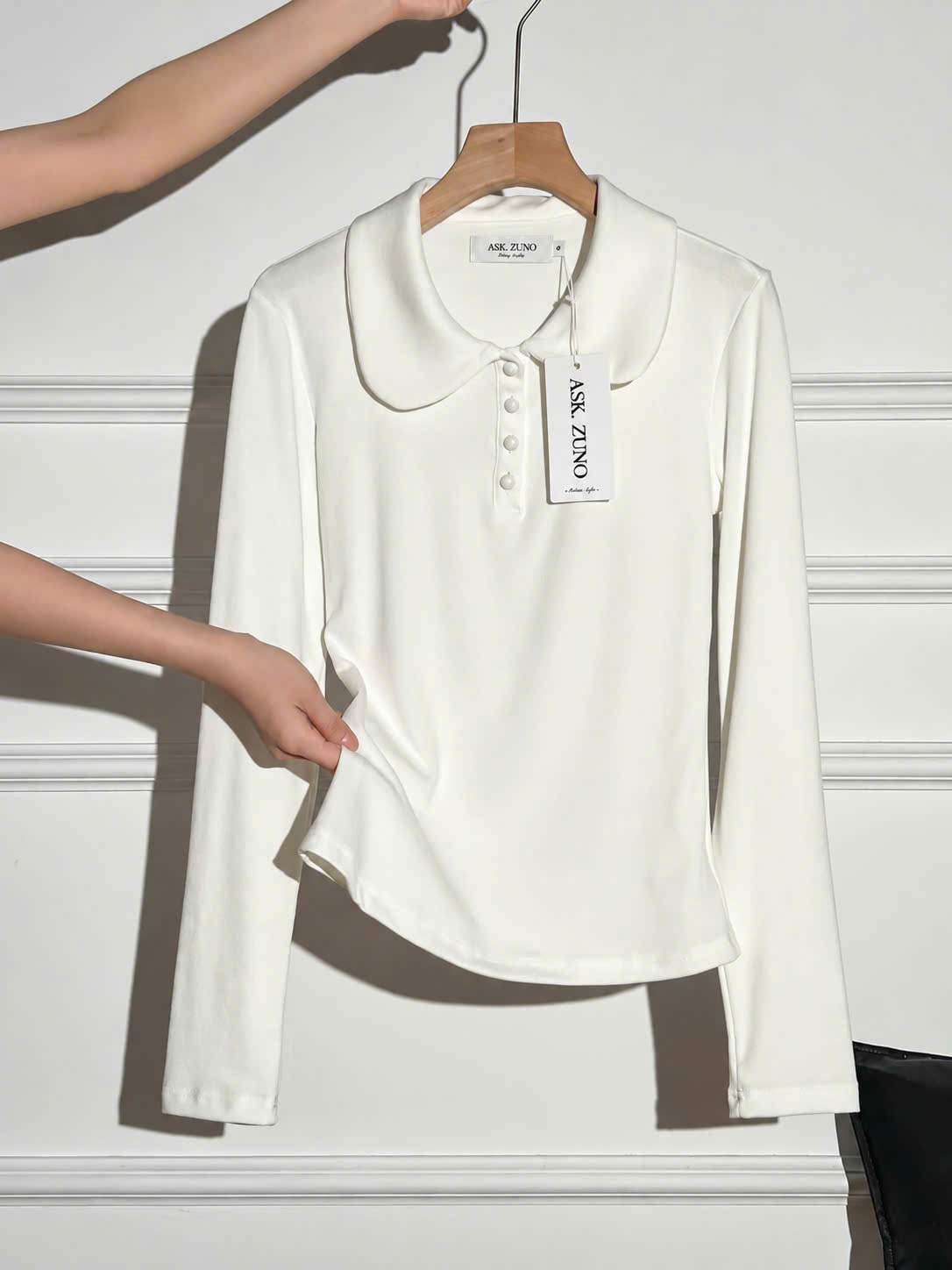 GOM A152 - ÁO POLO CỔ SEN TIỂU THƯ