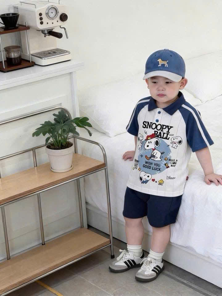 XẢ A517 - SET BỘ TOM & JERRY NÂU SNOOPY THAN KÈM MŨ