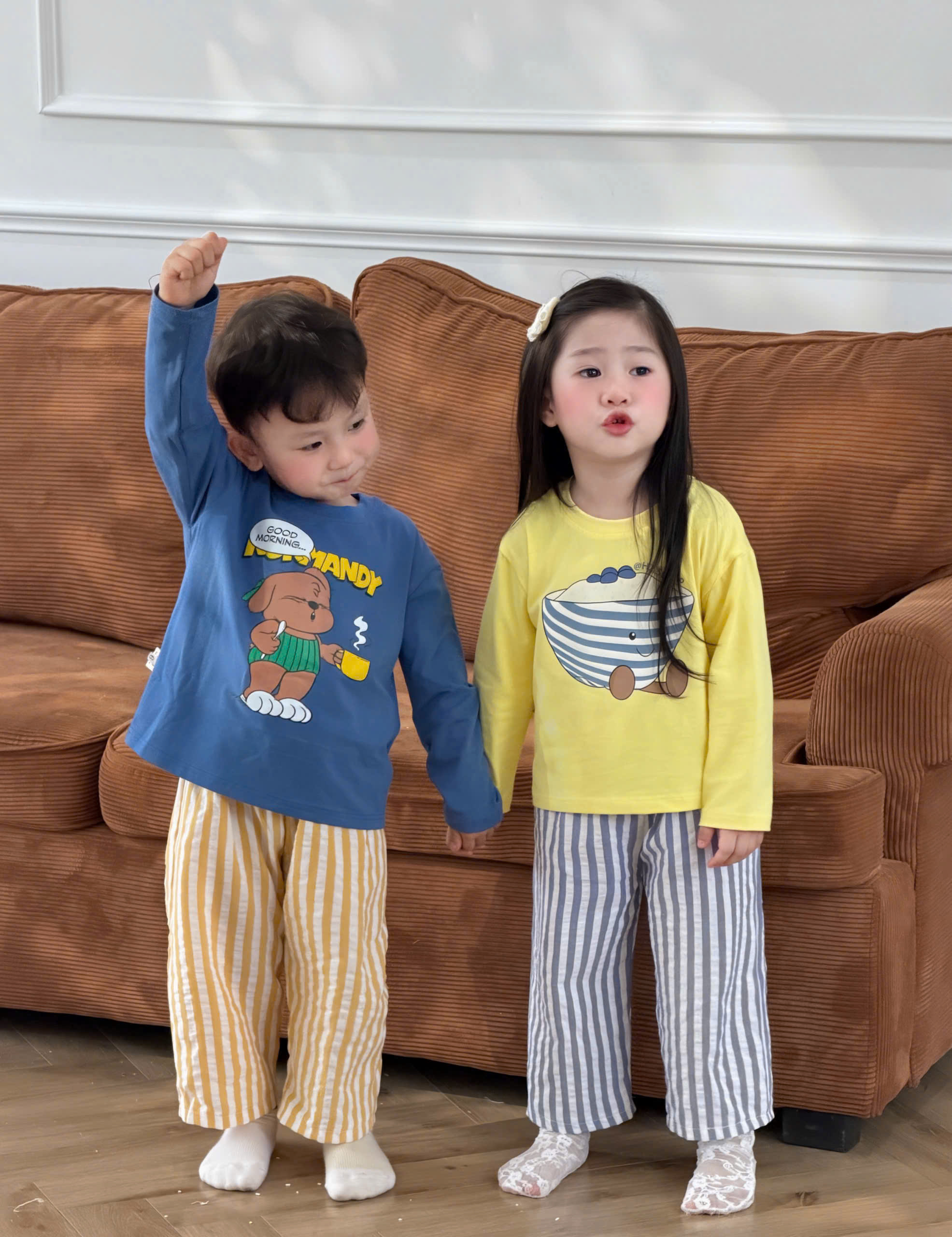 GOM A578 - SET BỘ HOẠT HÌNH QUẦN KẺ