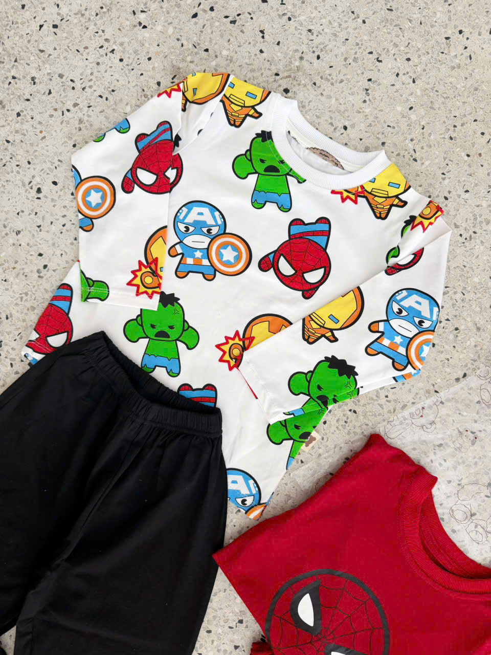 GOM A671 - SET 2 BỘ NHỆN SIÊU ANH HÙNG MARVEL