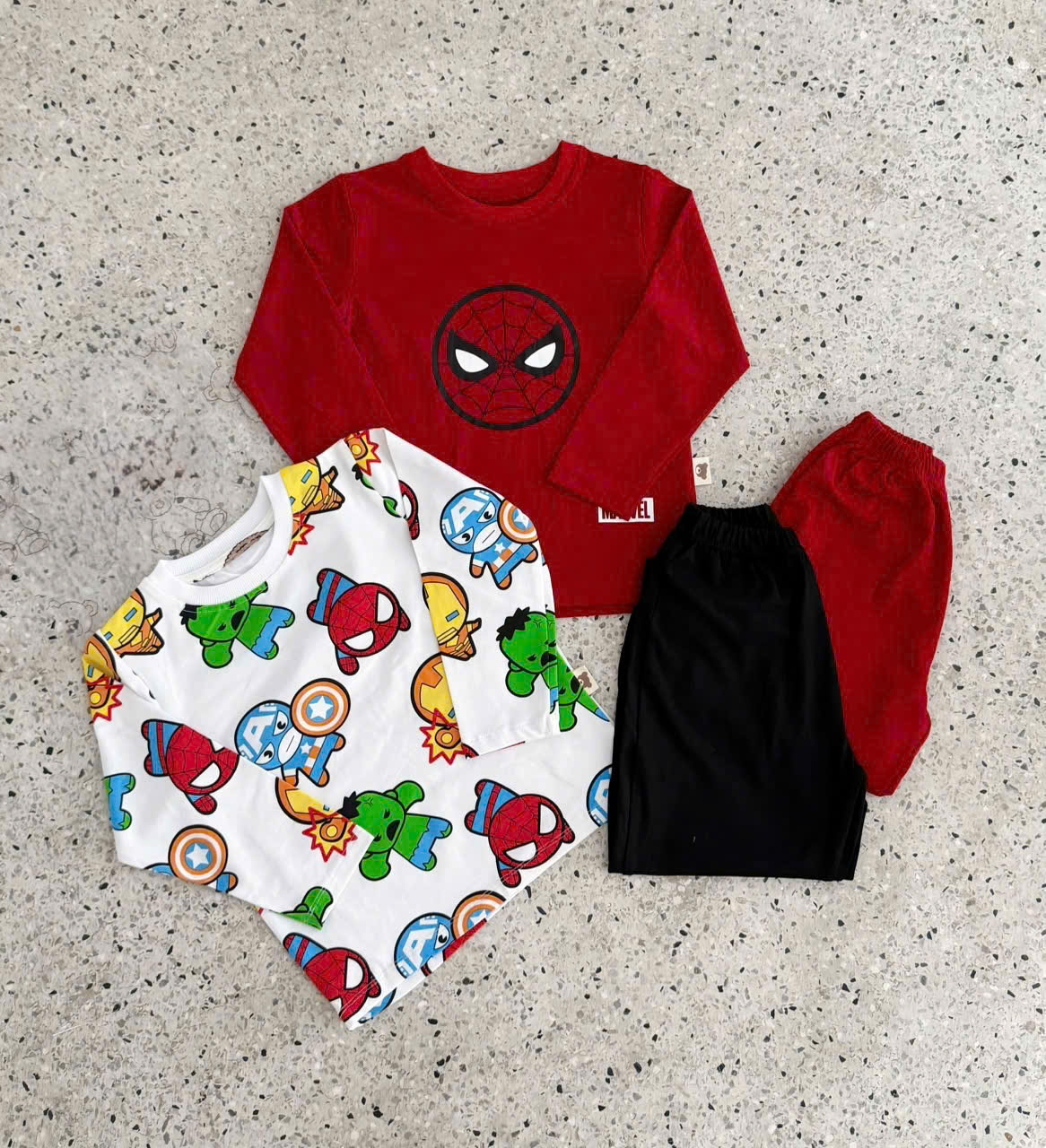 GOM A671 - SET 2 BỘ NHỆN SIÊU ANH HÙNG MARVEL