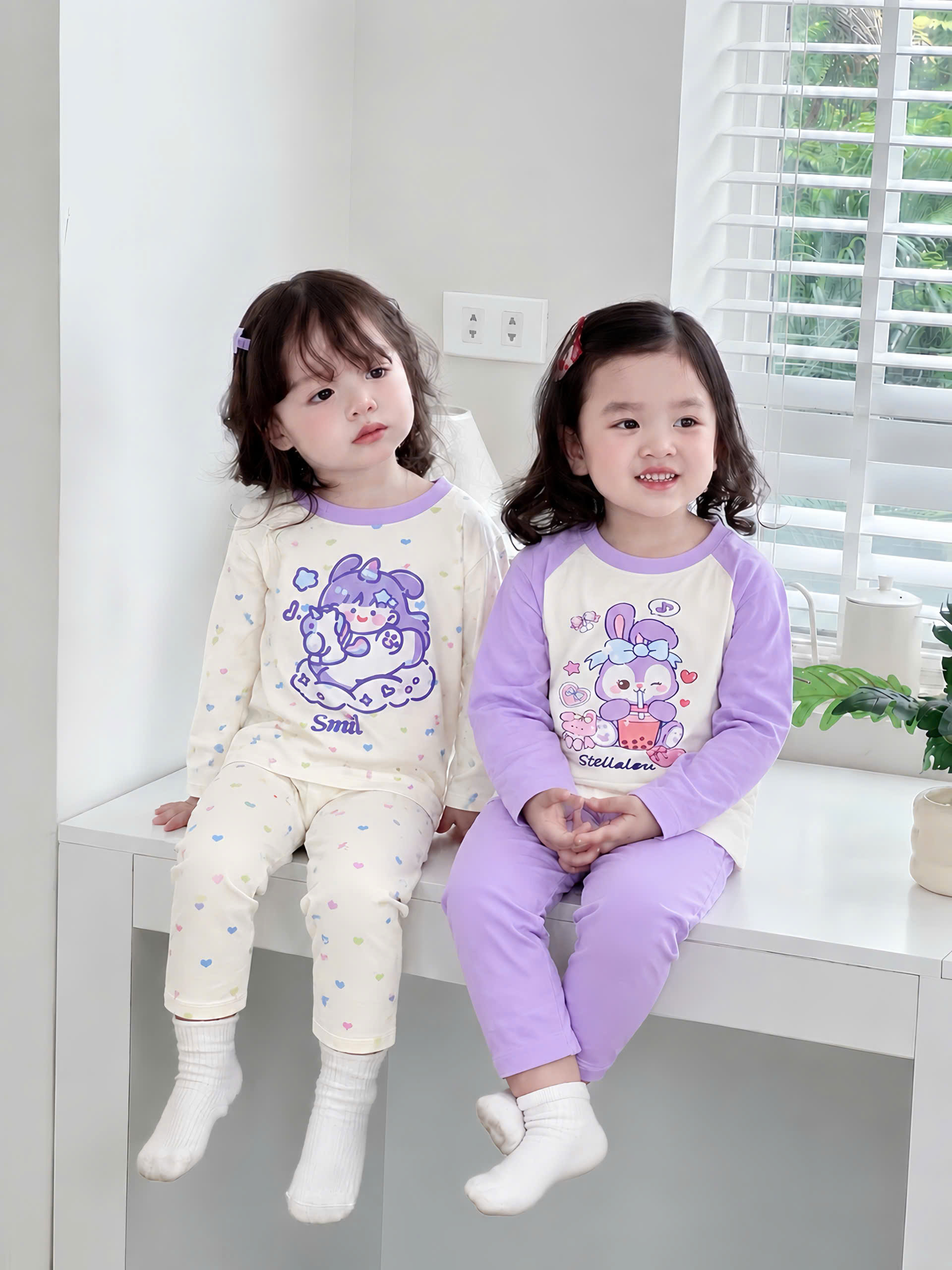 A675 - SET 2 BỘ STELLA SMILE THU ĐÔNG
