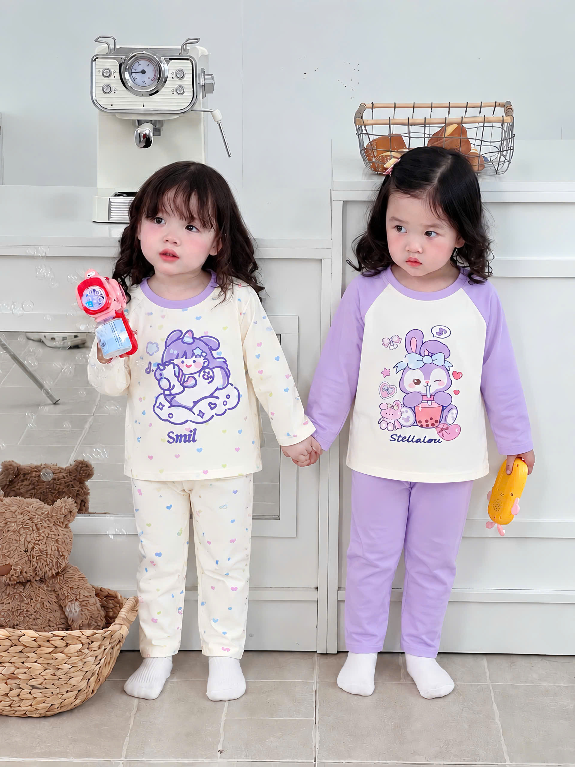 A675 - SET 2 BỘ STELLA SMILE THU ĐÔNG