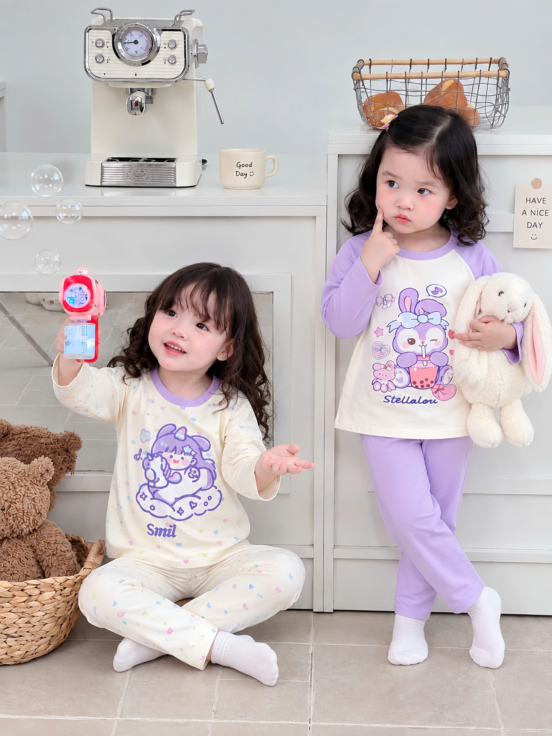 A675 - SET 2 BỘ STELLA SMILE THU ĐÔNG