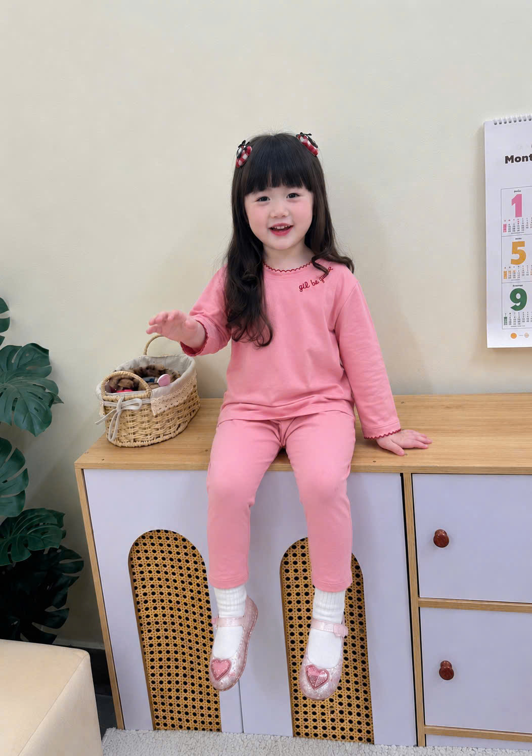 GOM A687 - SET 3 BỘ TRÁI TIM HỒNG ĐỎ TRẮNG