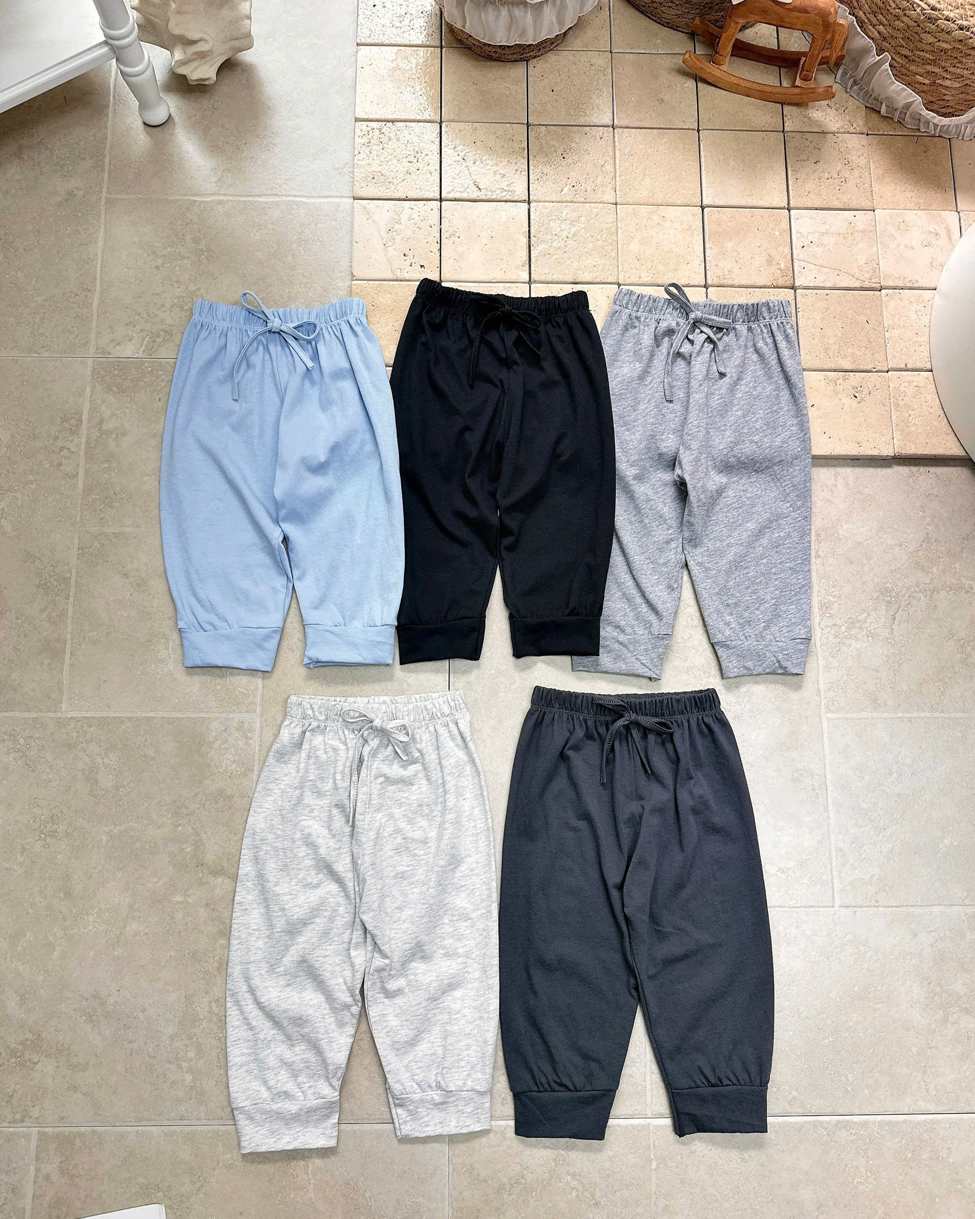 GOM A797 - SET 5 QUẦN DÀI COTTON /