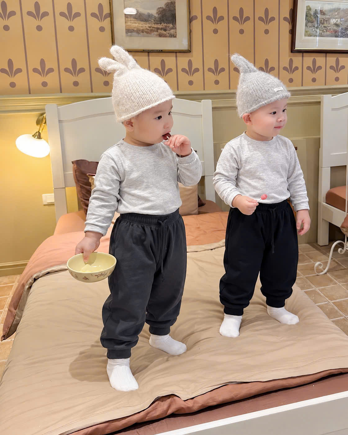 GOM A797 - SET 5 QUẦN DÀI COTTON /