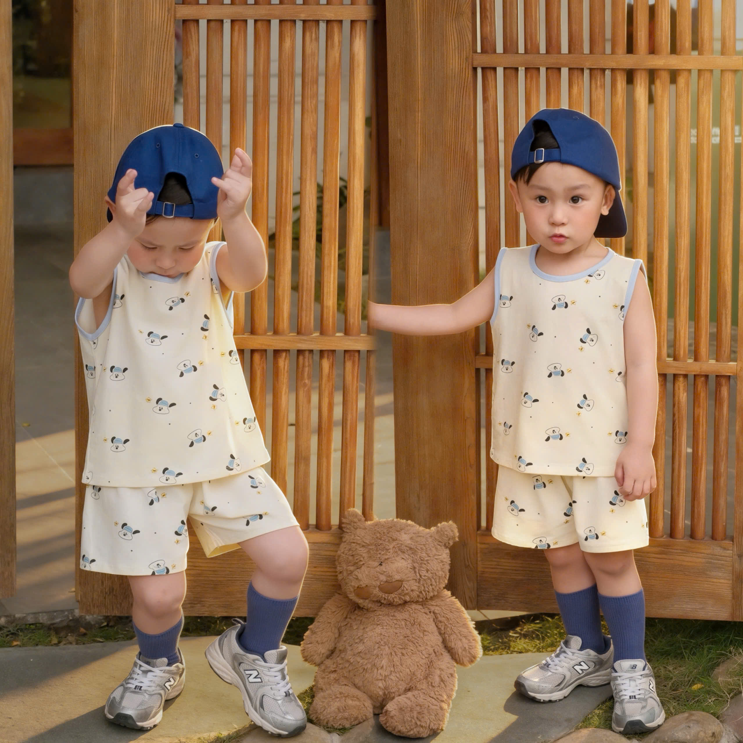 XẢ B120 - SET 3 BỘ SÁT NÁCH XANH TRẮNG BT