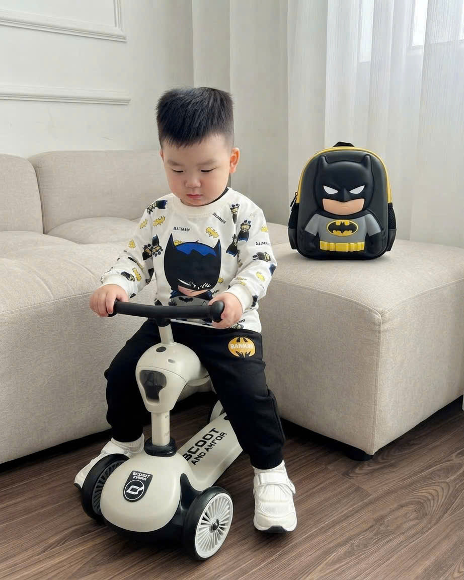 GOM B199 - SET 2 BỘ BATMAN ĐỎ ĐEN TRẮNG
