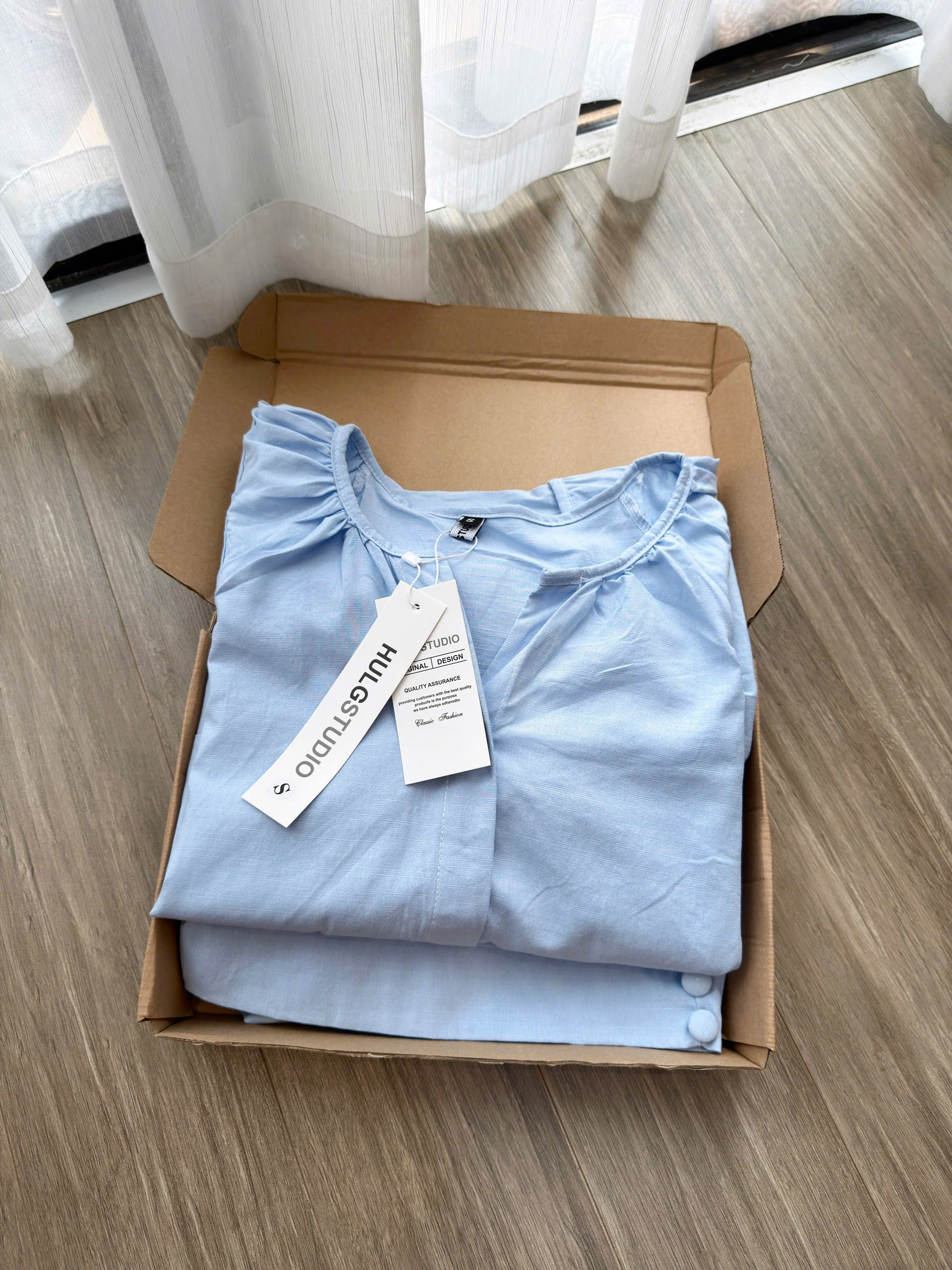 XẢ B211 - SET BỘ ĐŨI XANH TAY BỒNG LỬNG