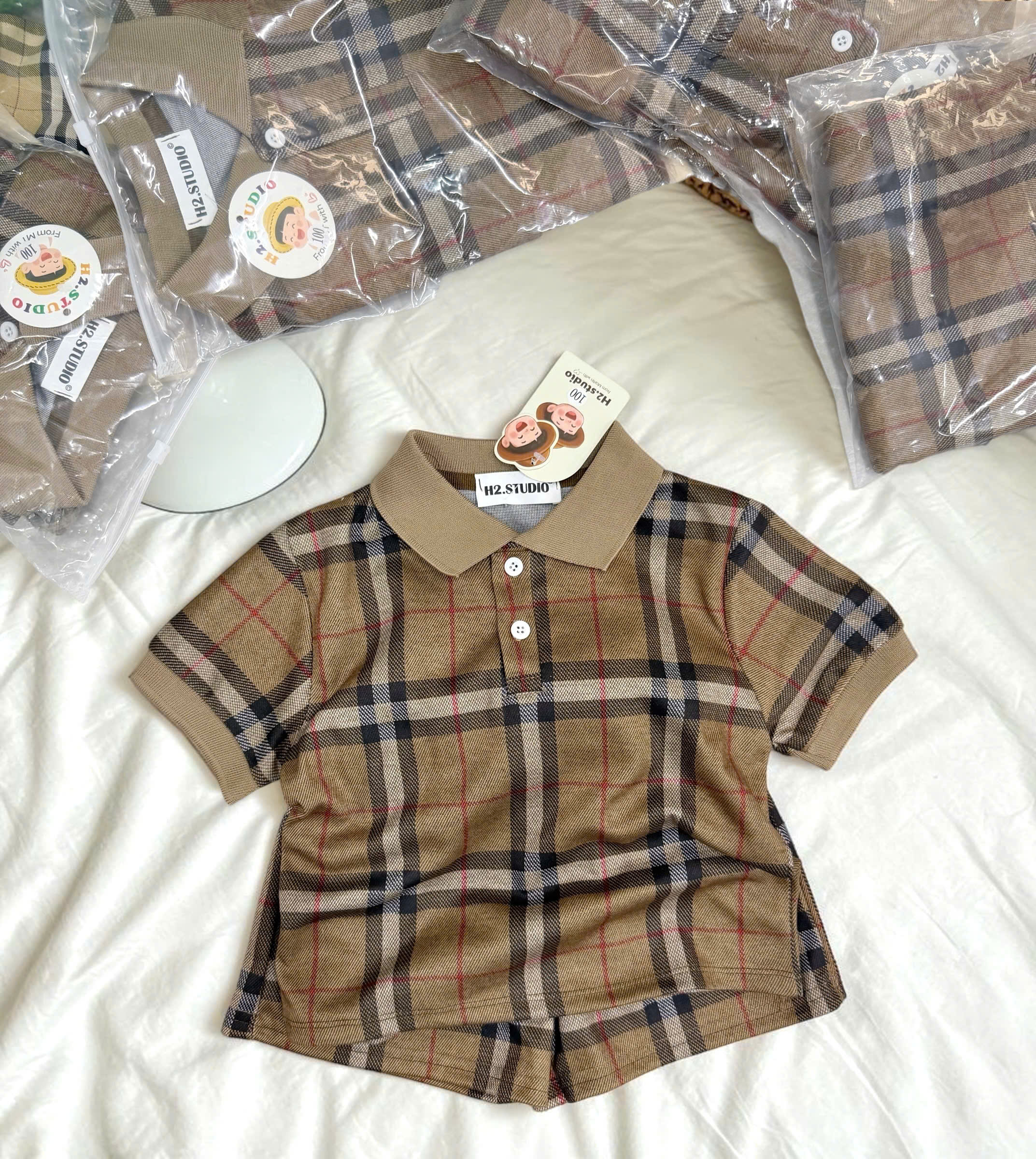 XẢ B298 - SET BỘ POLO B.B.R CHO BÉ