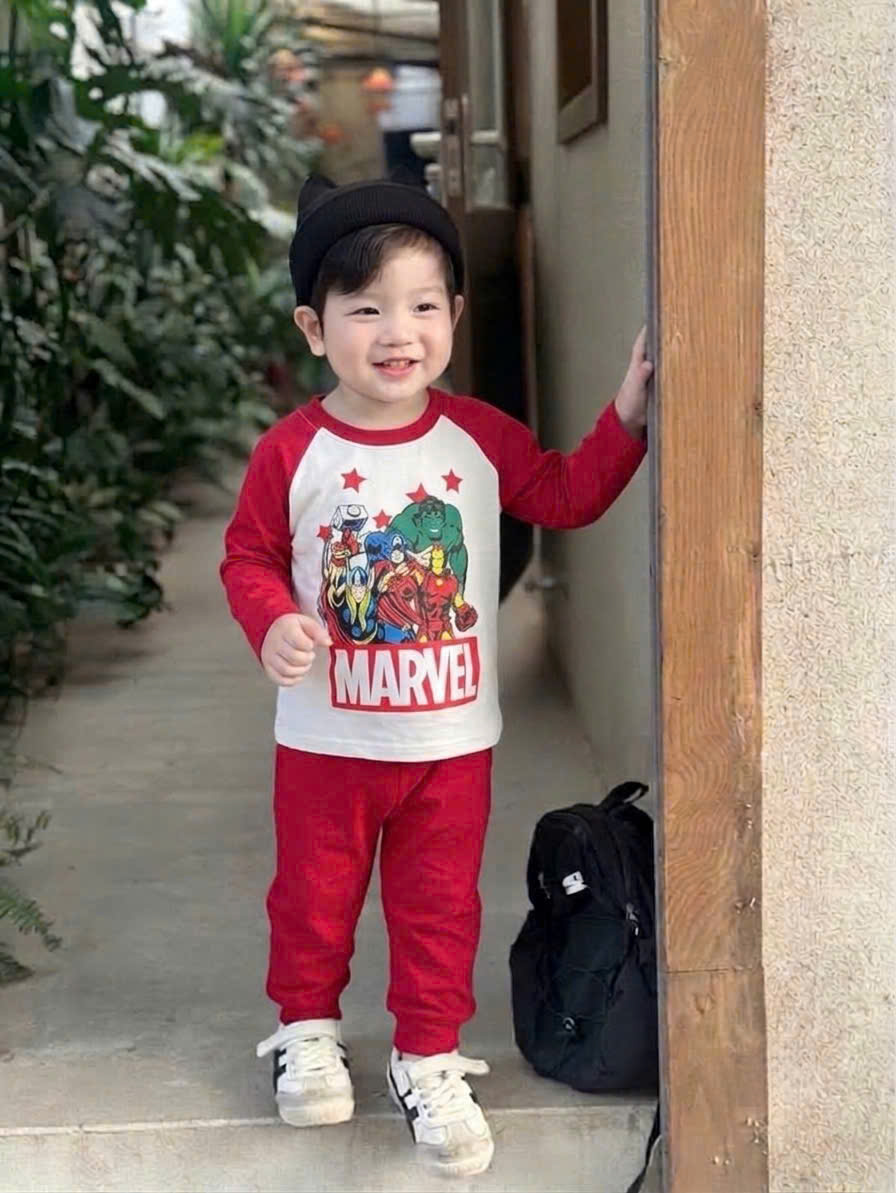 B501 - SET 2 BỘ MARVEL + SPIDER MAN CHO BÉ /