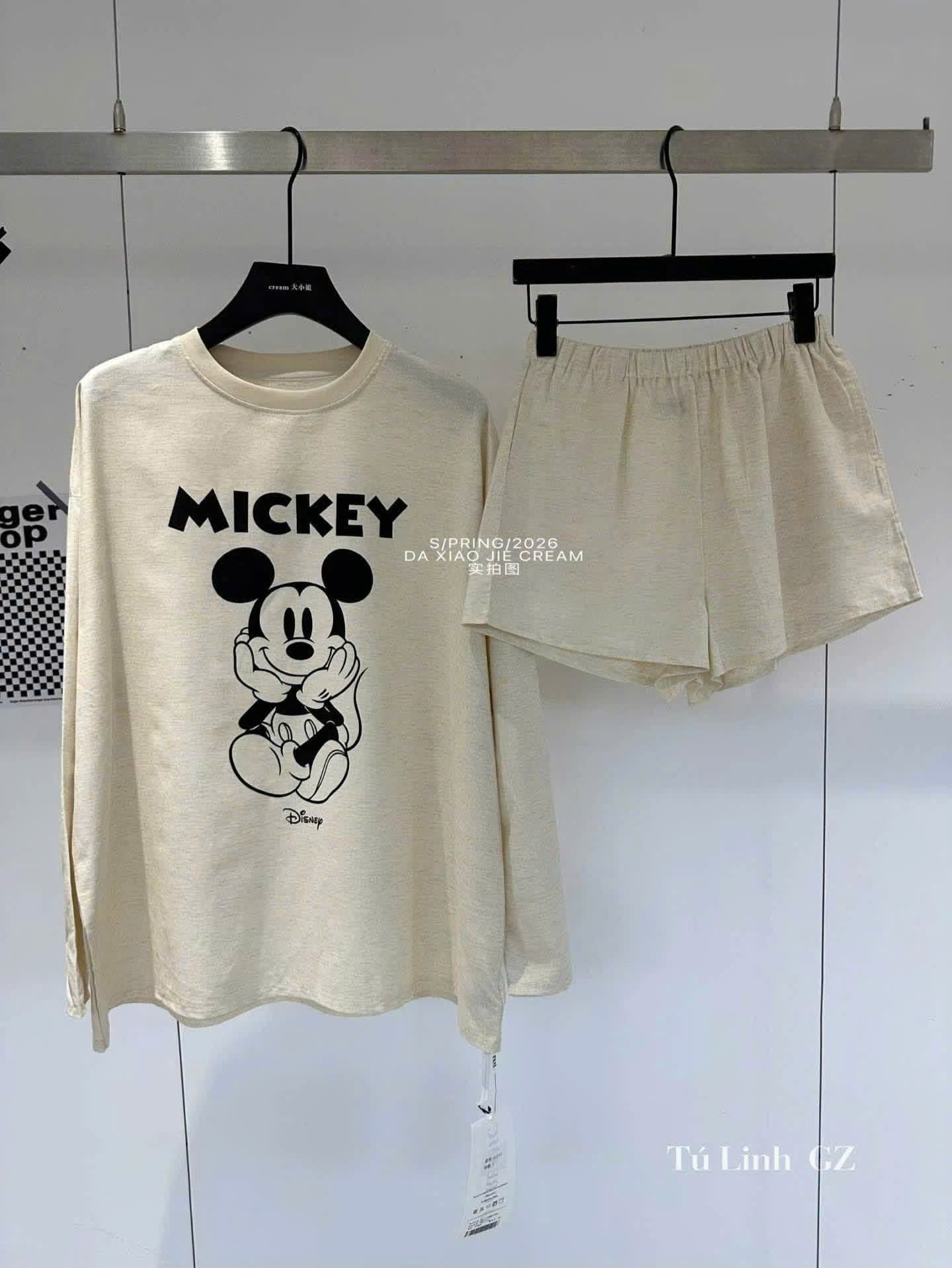GOM B517 - SET BỘ NỮ MICKEY GIẤY