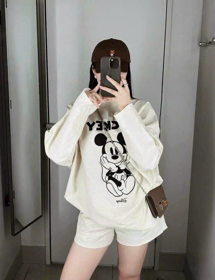 GOM B517 - SET BỘ NỮ MICKEY GIẤY