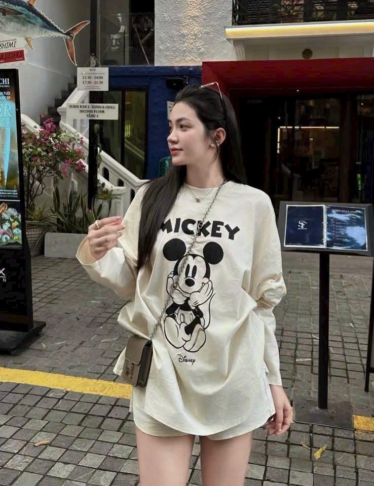GOM B517 - SET BỘ NỮ MICKEY GIẤY