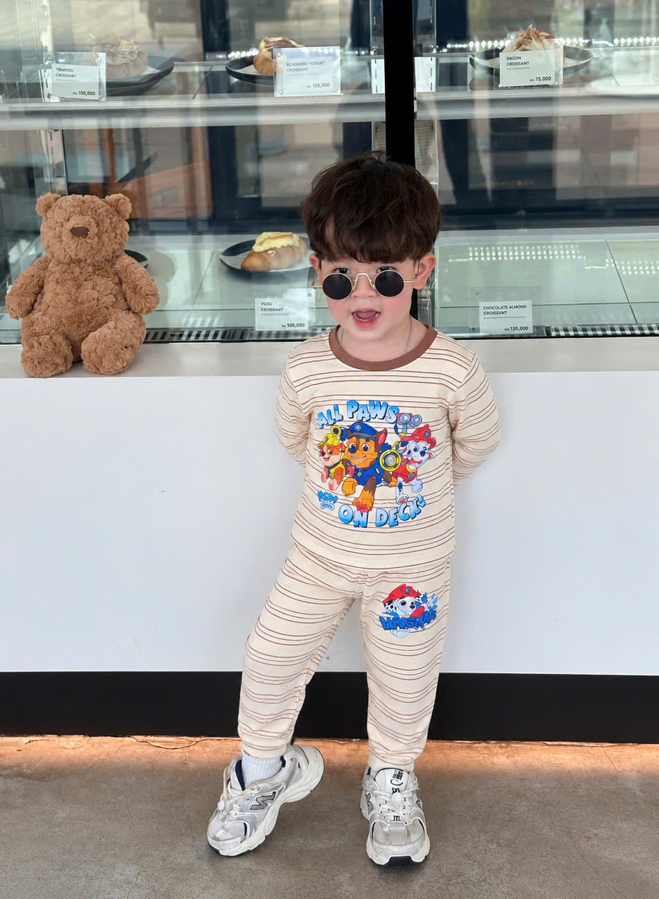 GOM B562 - SET 2 BỘ PAW PATROL NÂU BE