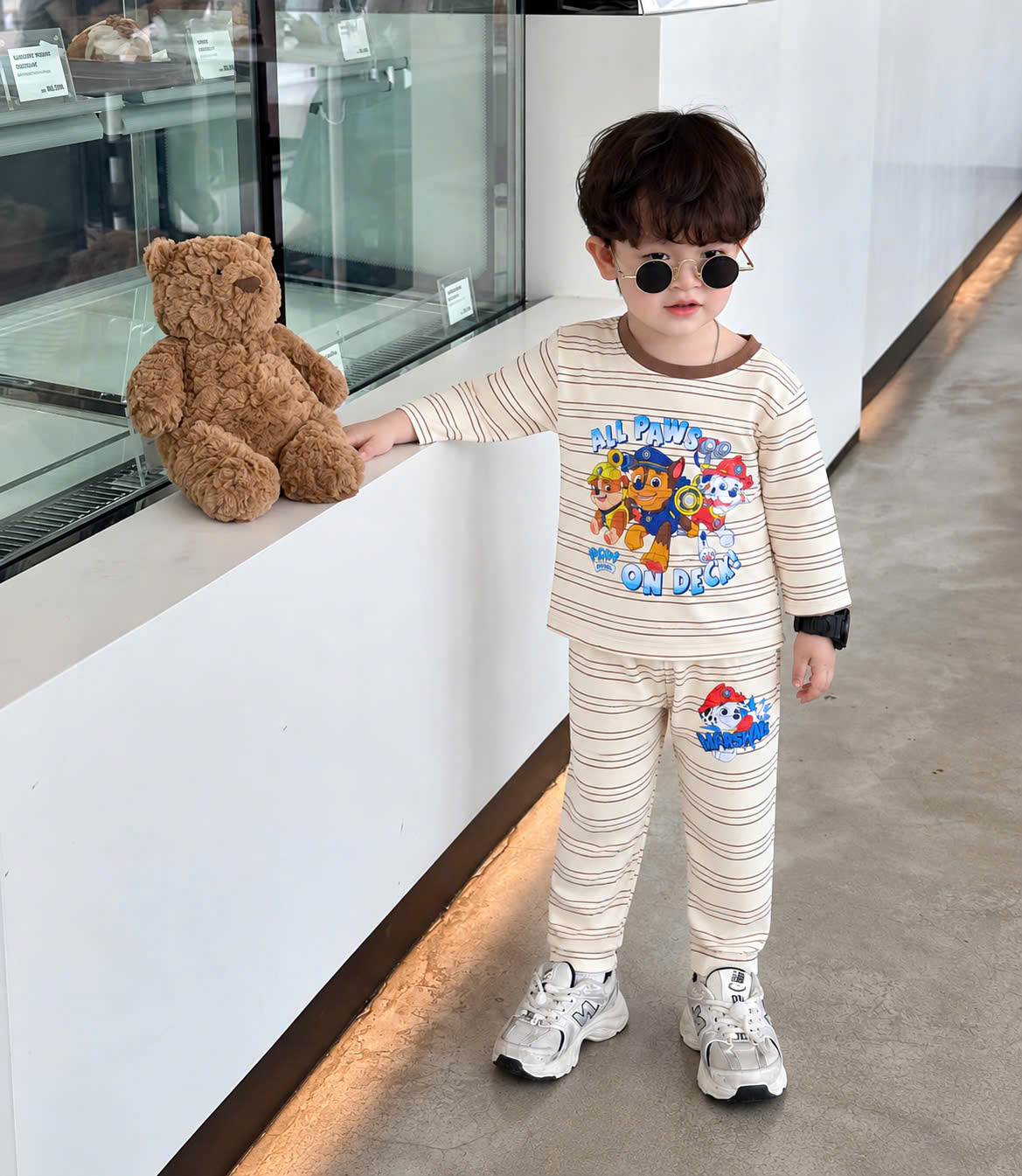 GOM B562 - SET 2 BỘ PAW PATROL NÂU BE
