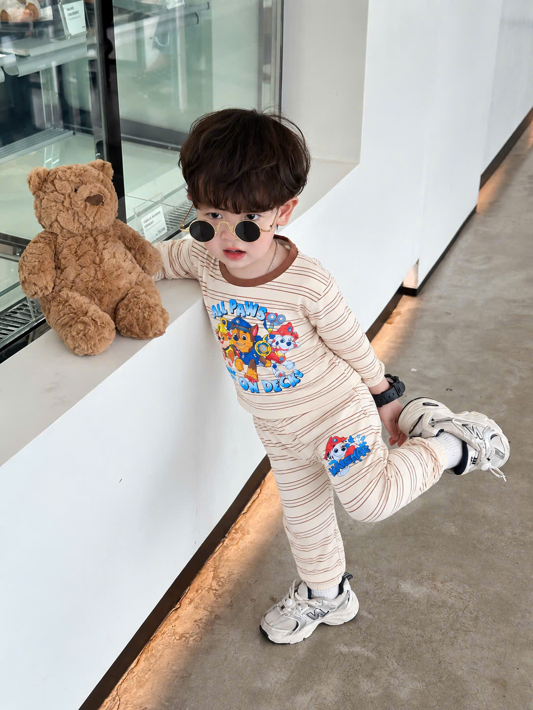 GOM B562 - SET 2 BỘ PAW PATROL NÂU BE