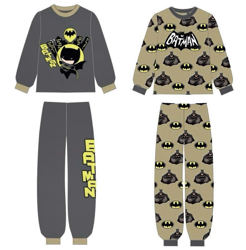 B579 - SET 2 BỘ BATMAN DÀI TAY XÁM RÊU