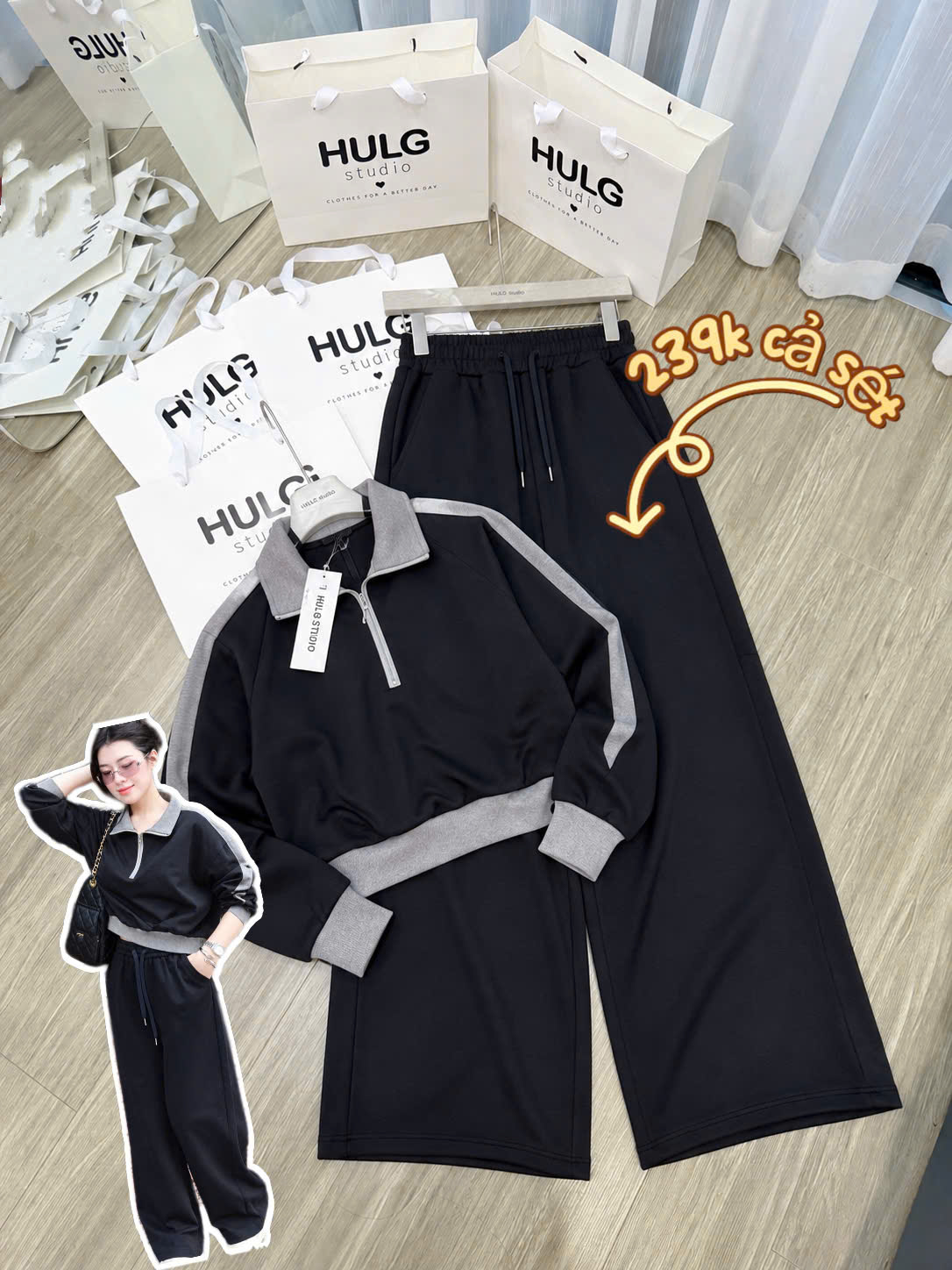 GOM B598 - BỘ NỈ CỔ TRỤ