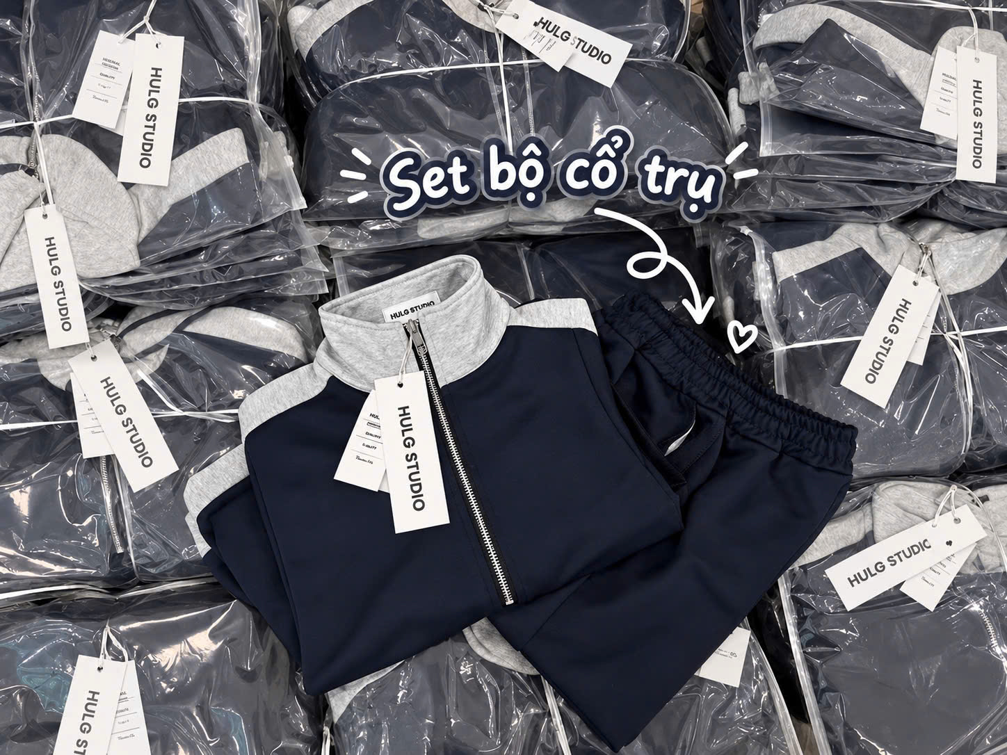 GOM B598 - BỘ NỈ CỔ TRỤ