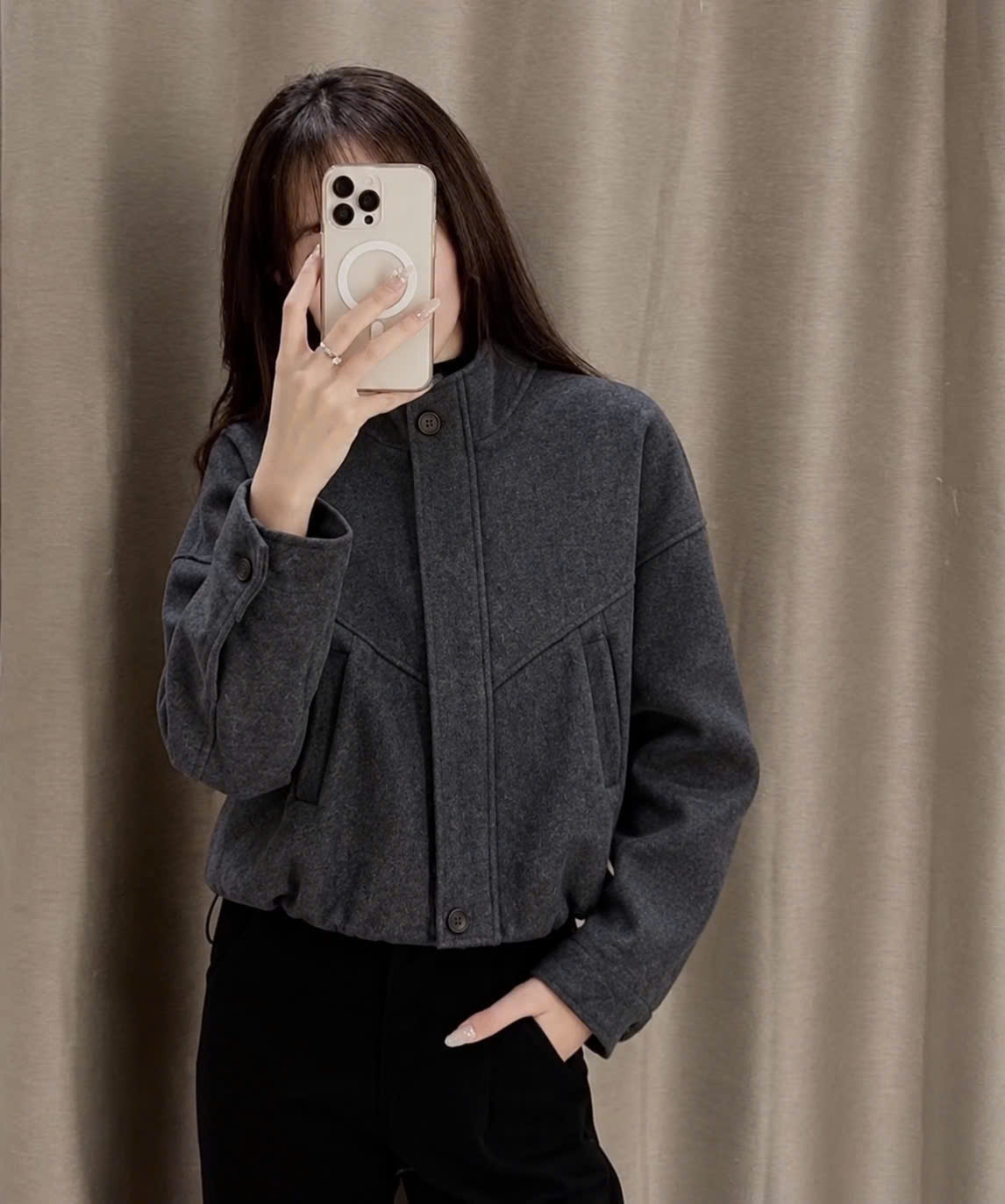 GOM B660 - ÁO KHOÁC GHI TRẦM