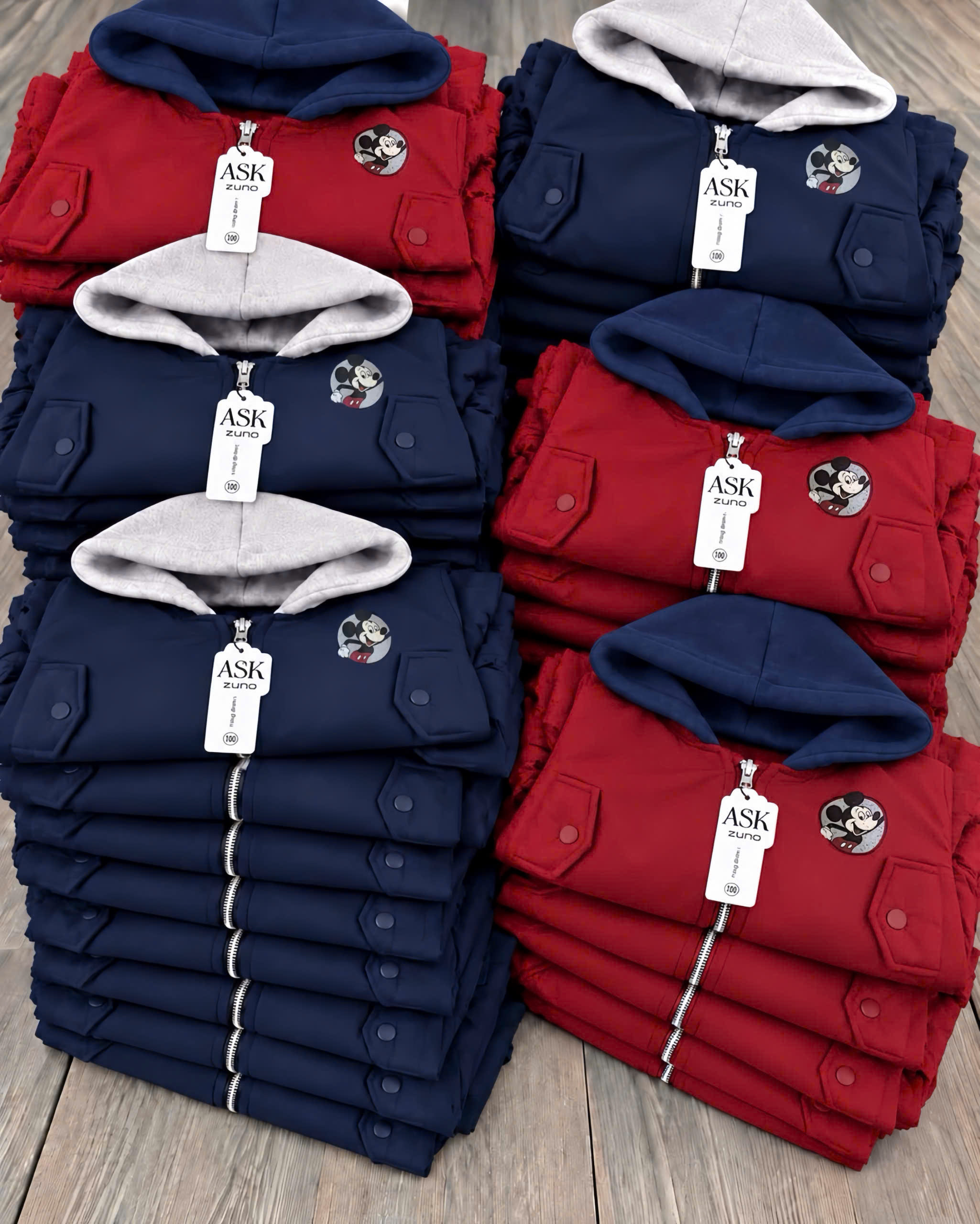 B694 - ÁO KHOÁC BOMBER MICKEY