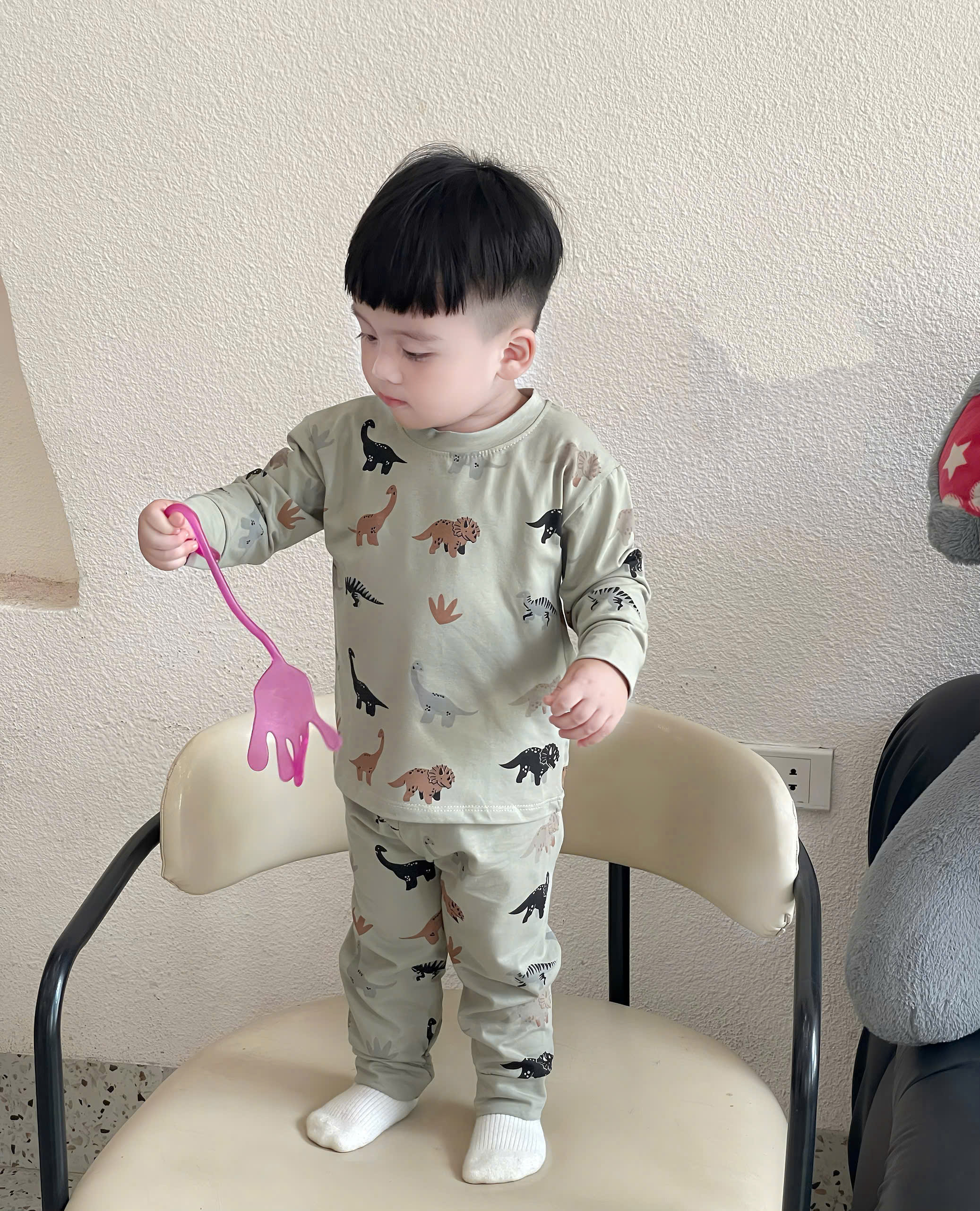 B851 - SET 3 BỘ KHỦNG LONG XANH KẺ