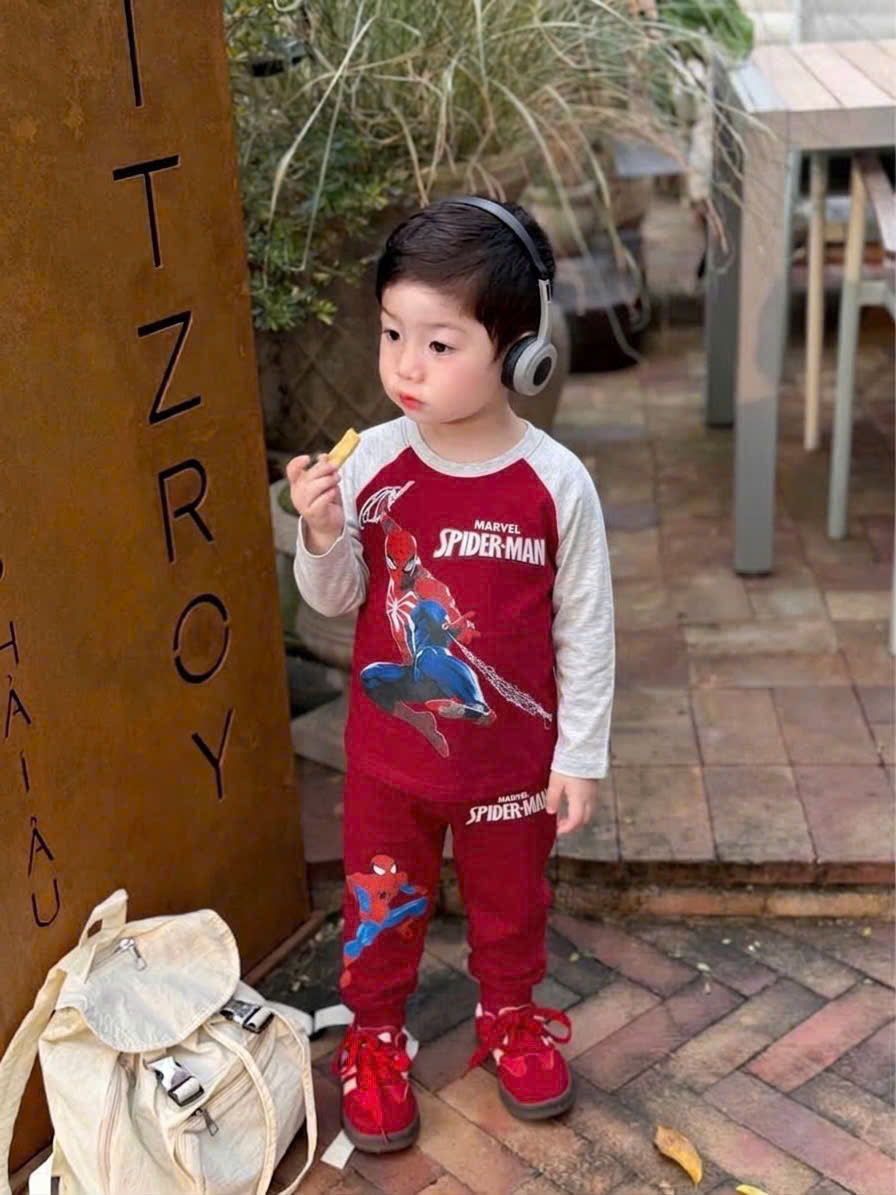 B853 - SET 2 BỘ DÀI TAY NGƯỜI NHỆN ĐÔ TIÊU