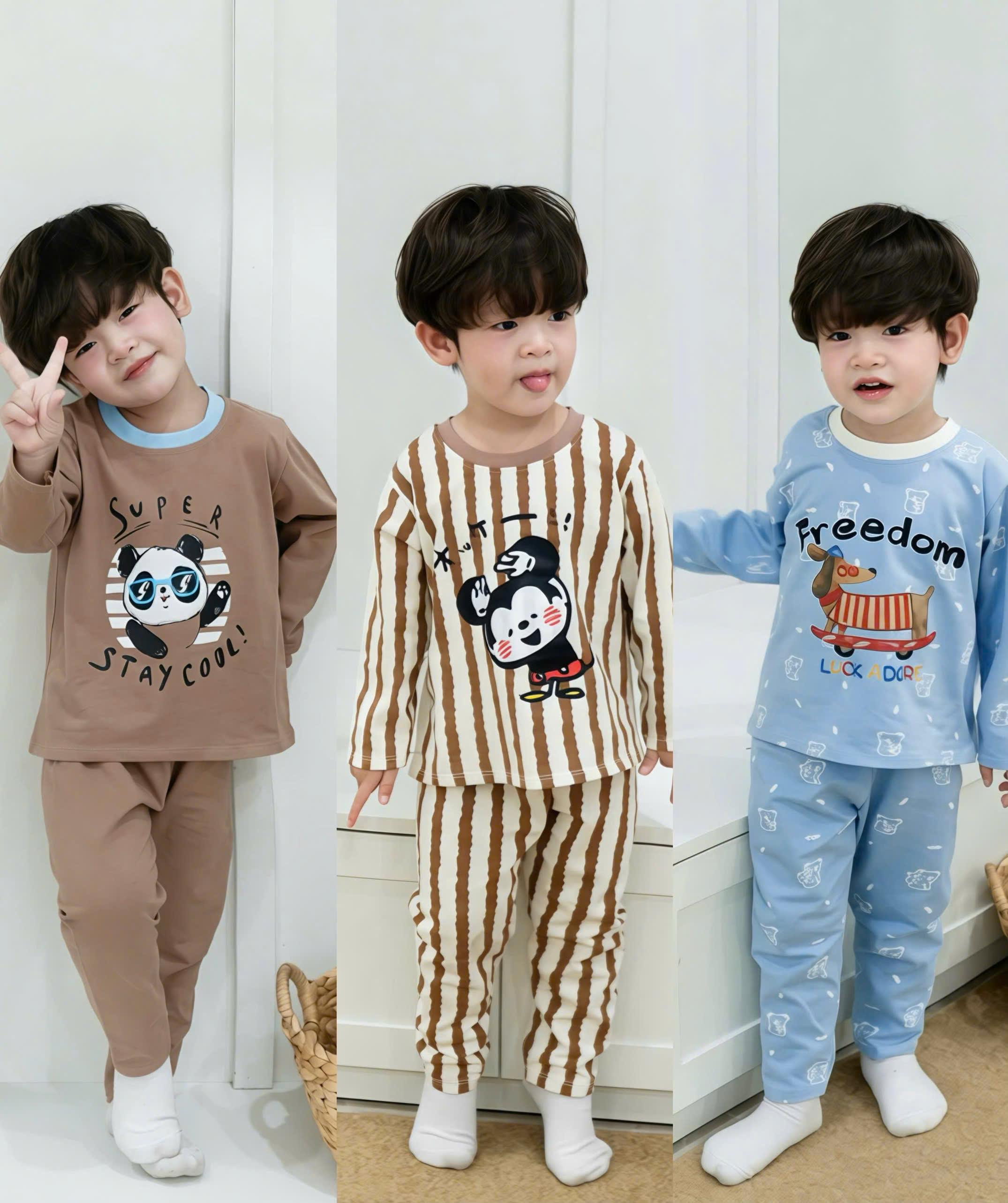 GOM B965 - SET 3 BỘ FREEDOM DÀI TAY