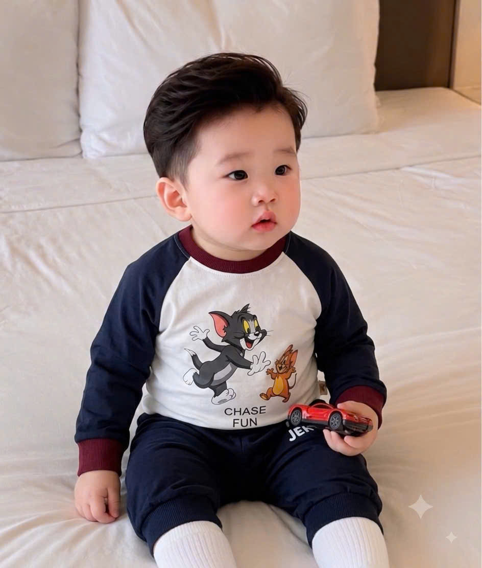 GOM C361 - SET 2 BỘ TOM JERRY BÉ TRAI /